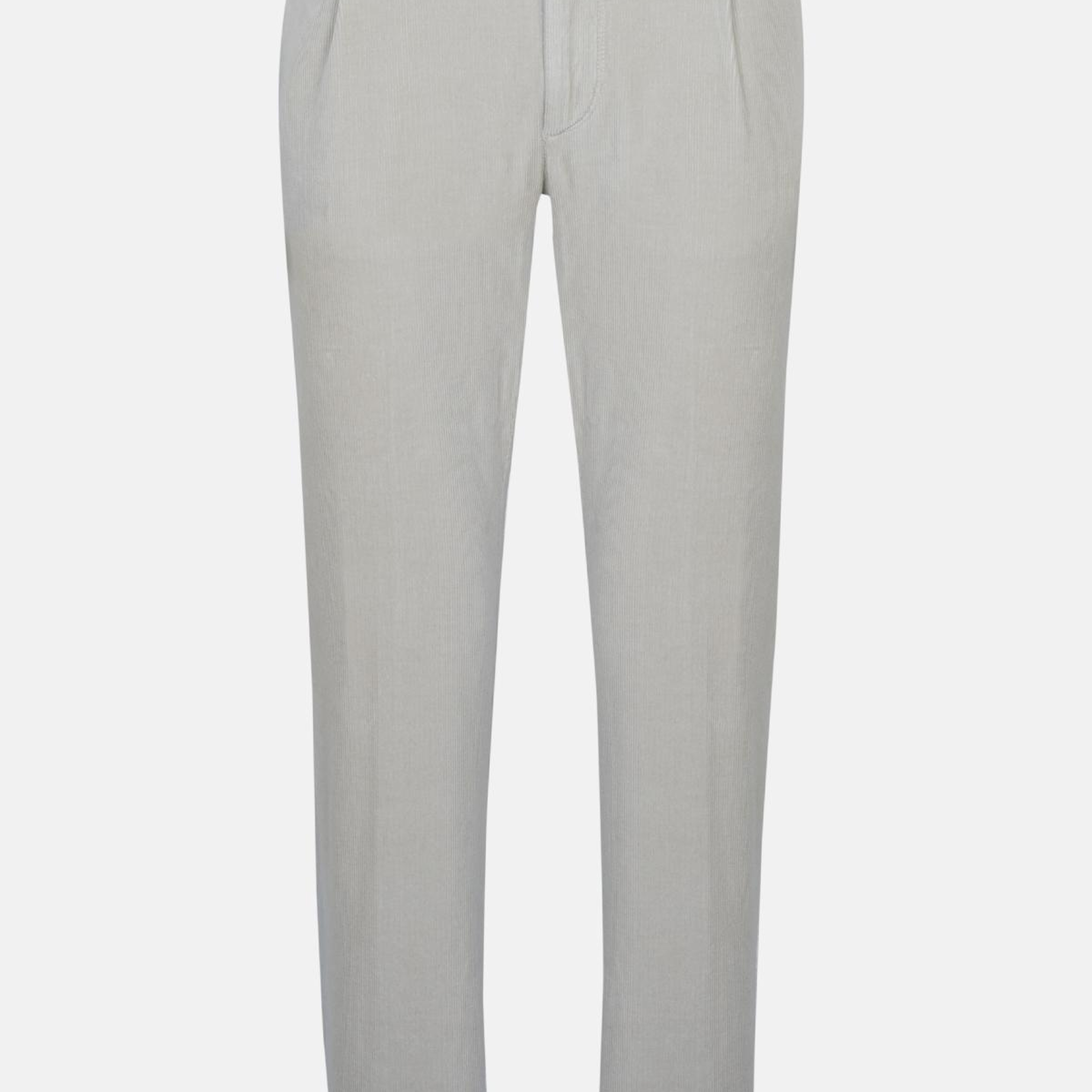 Erkek Bej Kadife Chino Pantolon