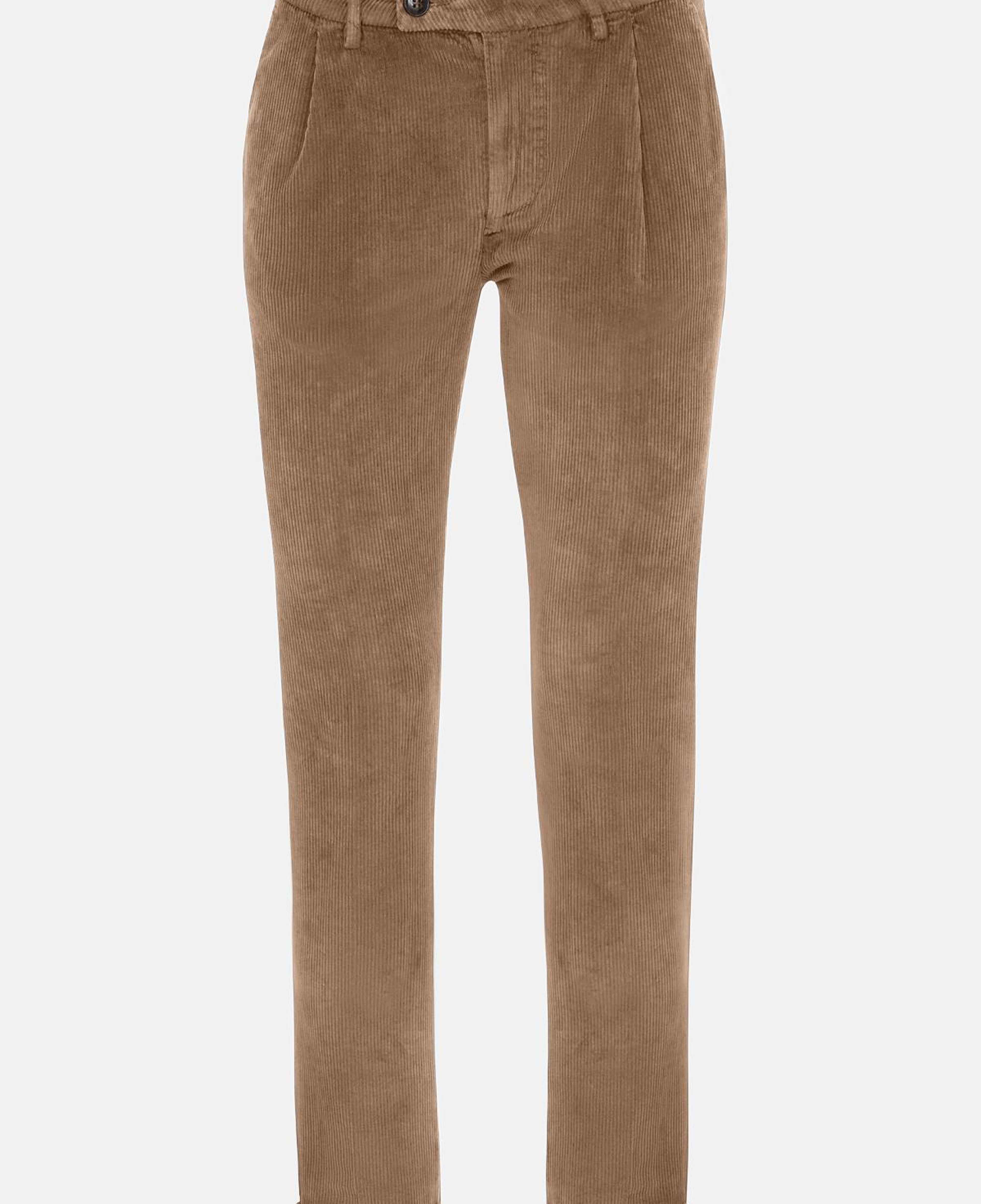 Erkek Haki Kadife Chino Pantolon