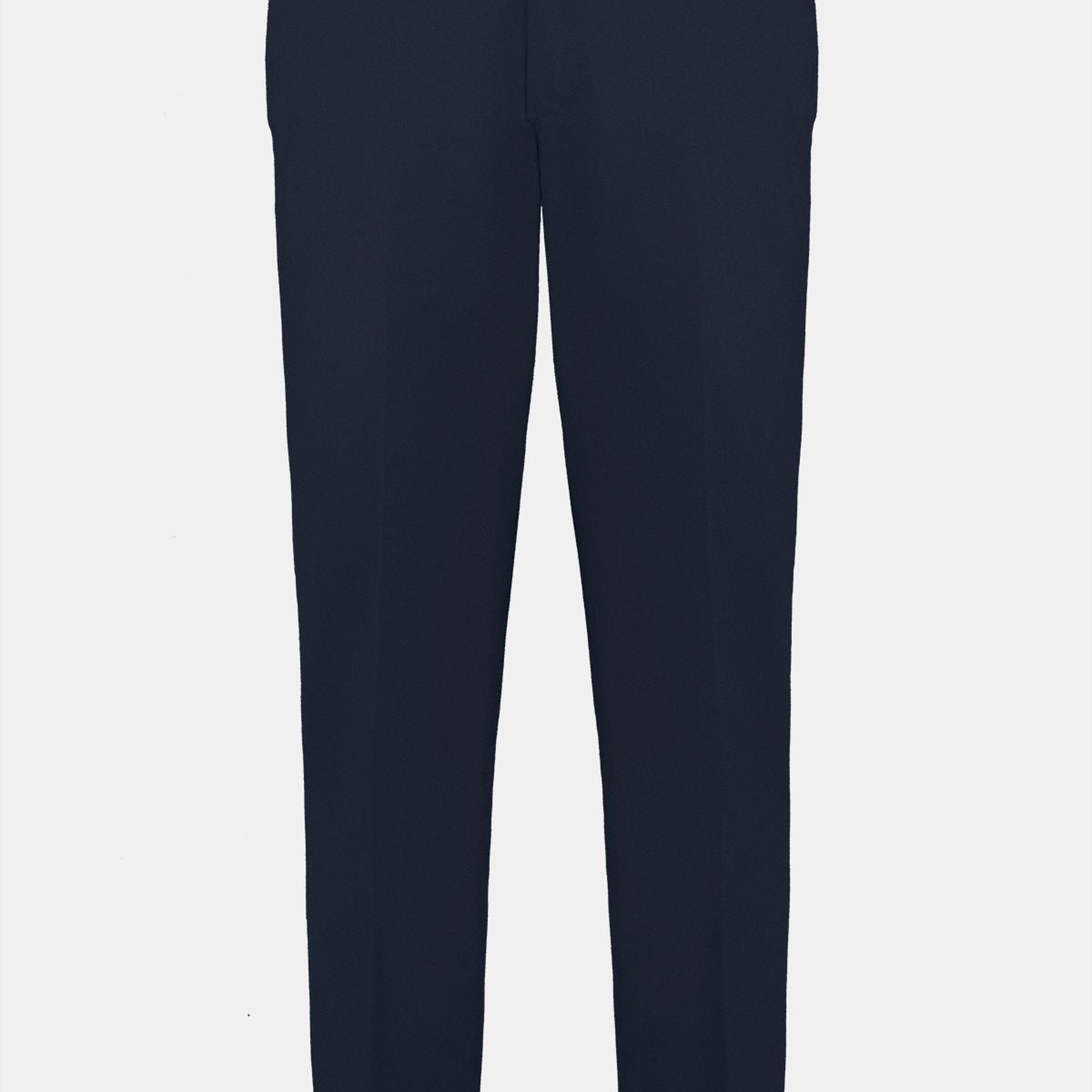 Erkek Lacivert Slim Fit Chino Pantolon