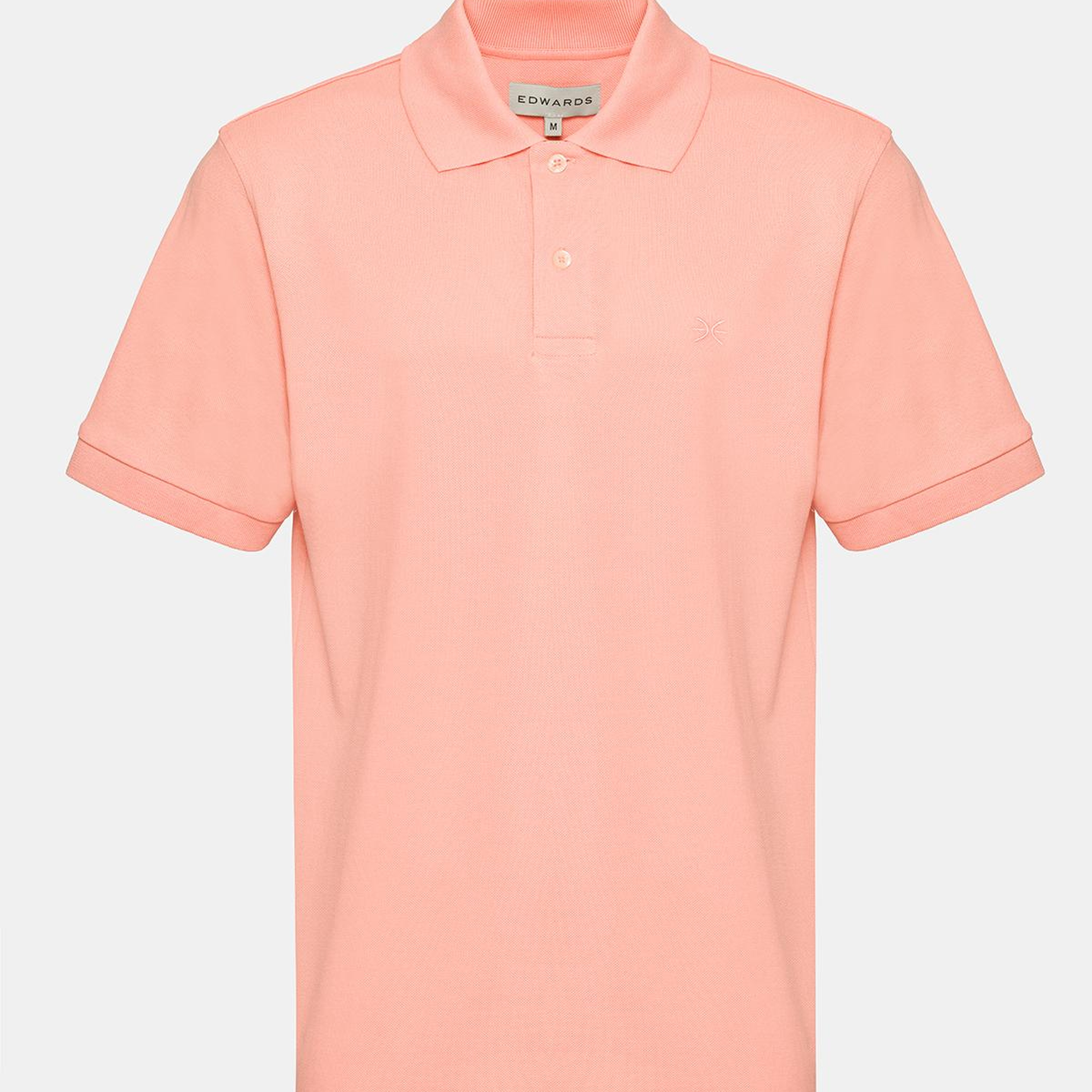 Erkek Pembe Kısa Kollu Polo Yaka T-Shirt
