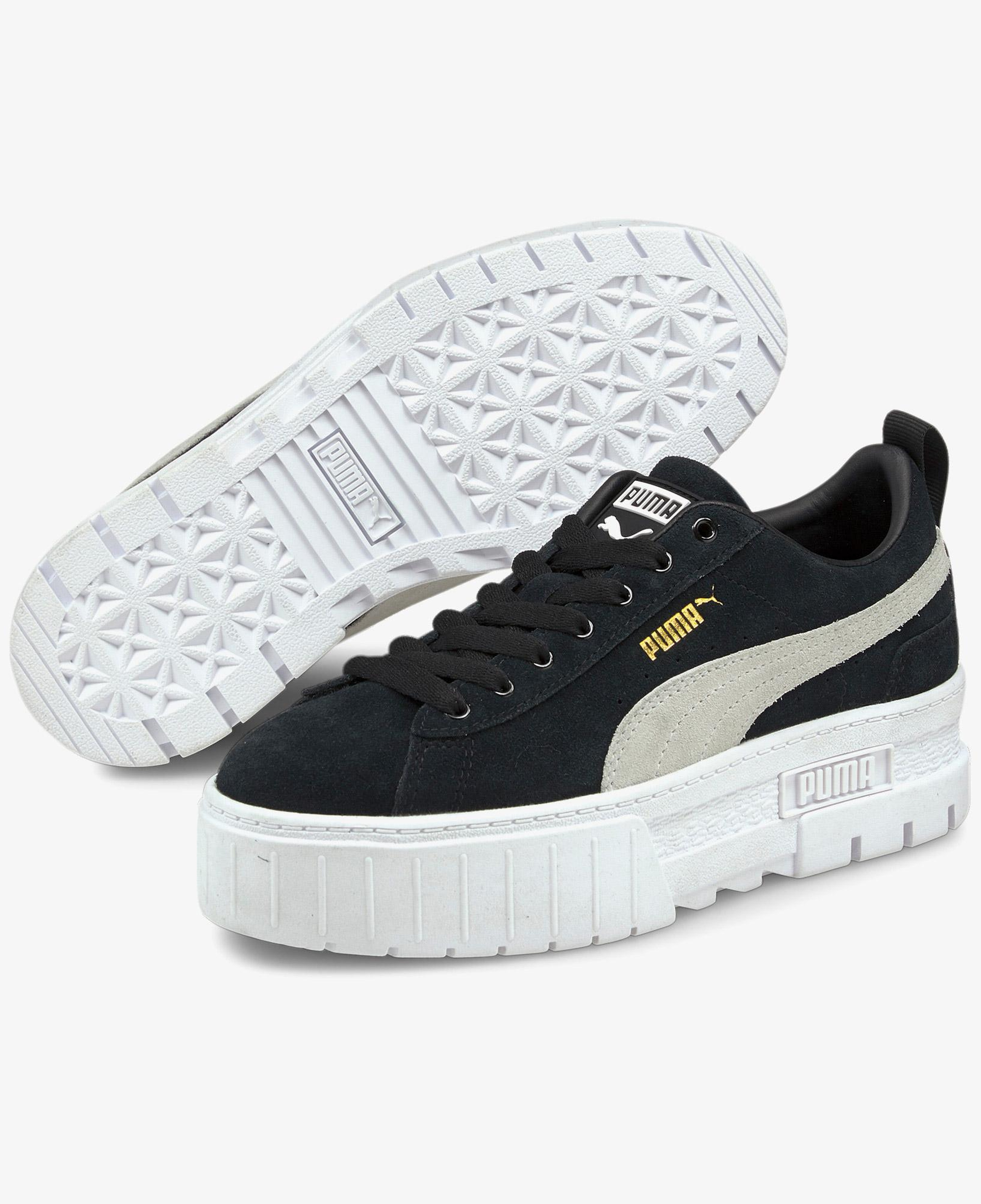 Puma Mayze Kadın Platform Siyah Spor Ayakkabı