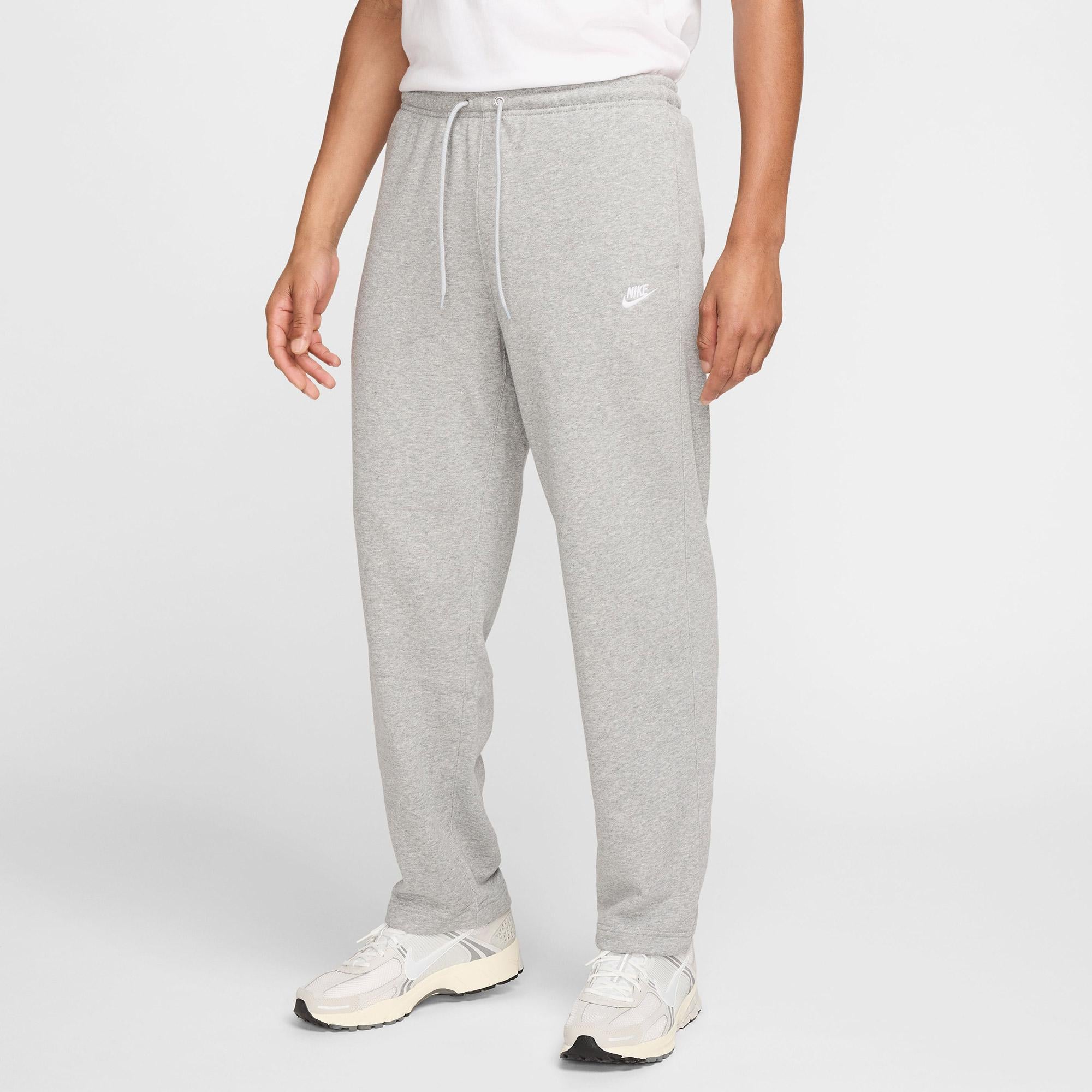 Nike Club French Terry Erkek Gri Eşofman Altı