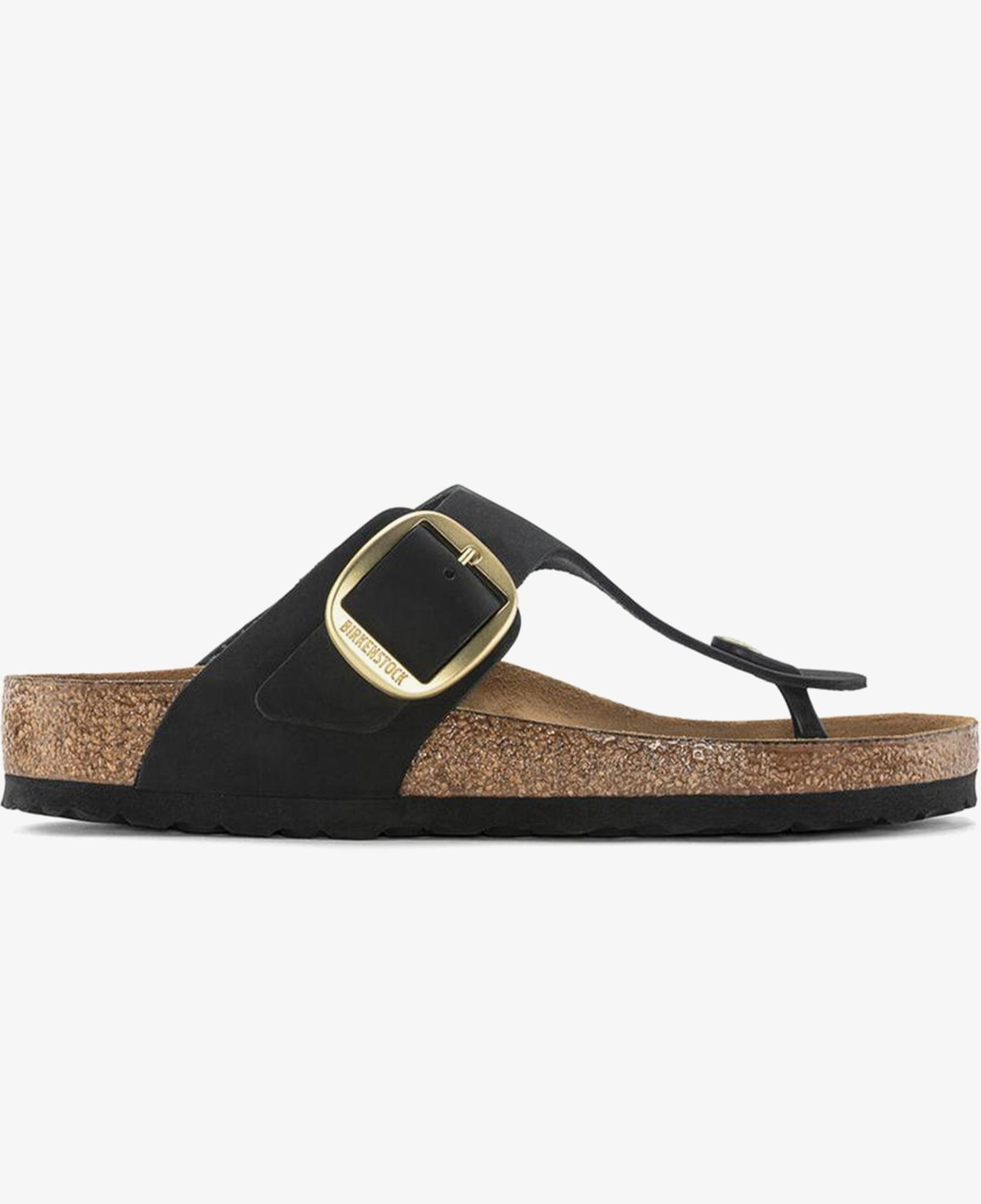 Birkenstock Gizeh Big Buckle Nu Kadın Siyah Terlik