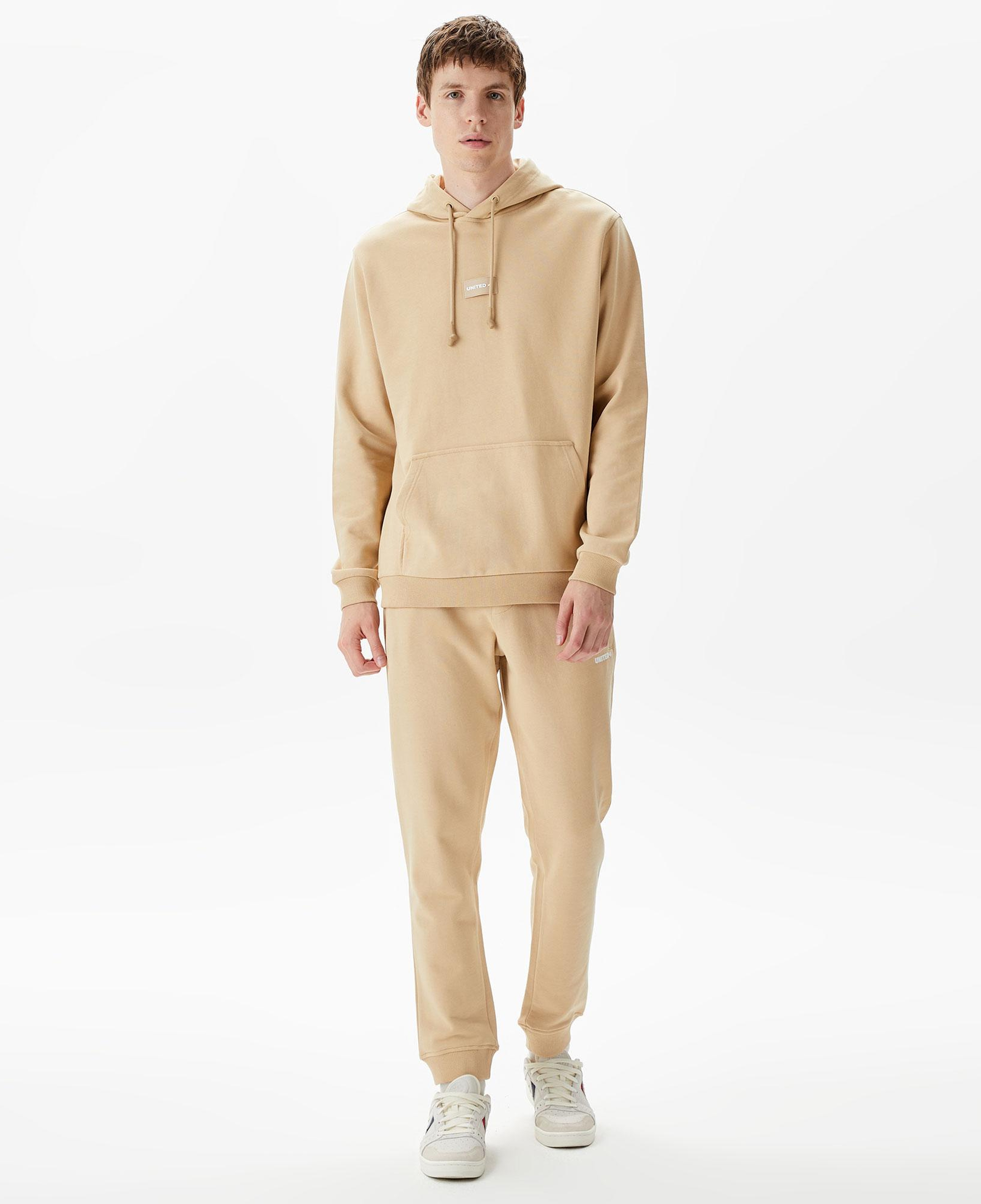 UNITED4 Erkek Krem Sweatshirt