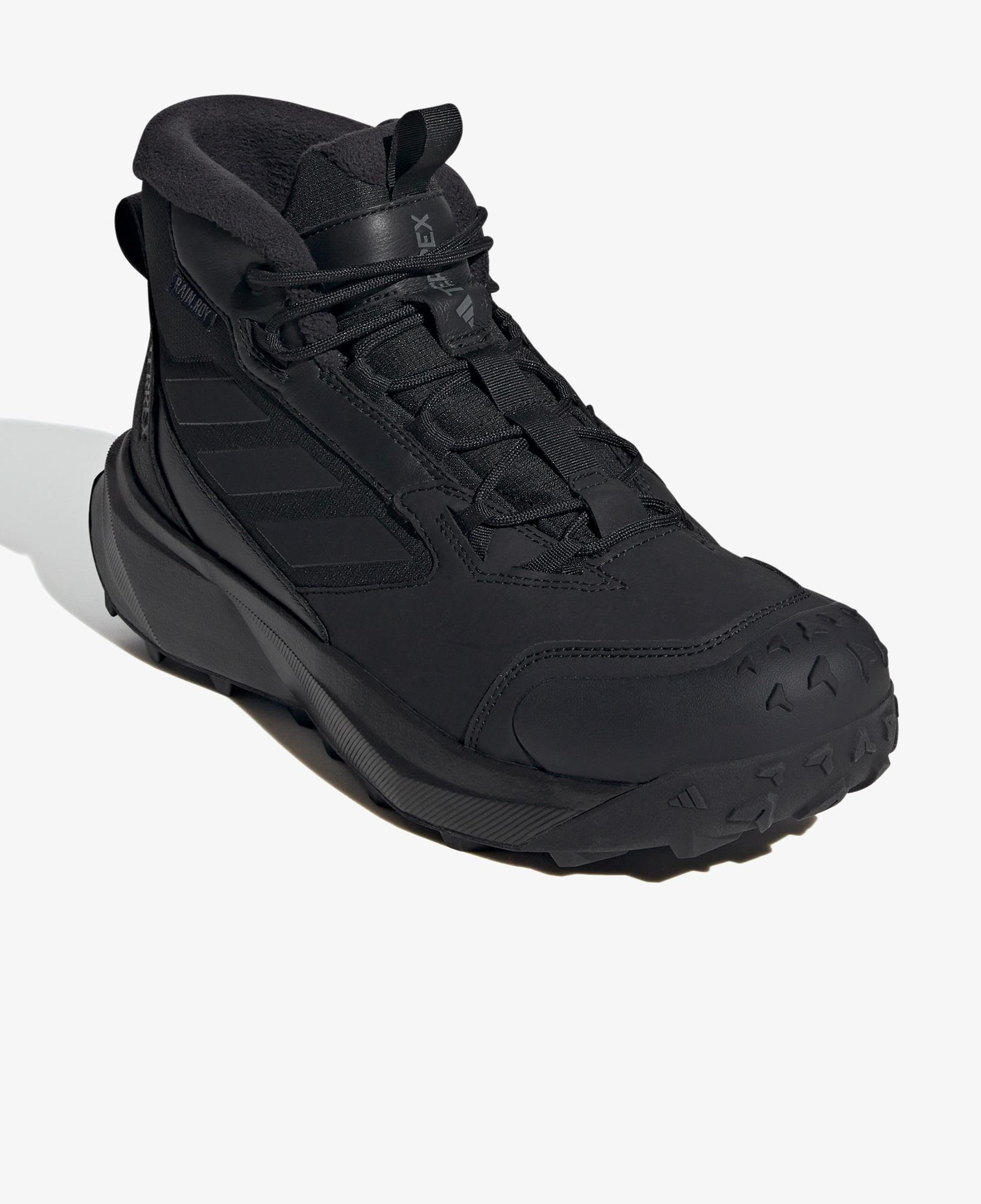 adidas Terrex Winter Leather Erkek Siyah Bot