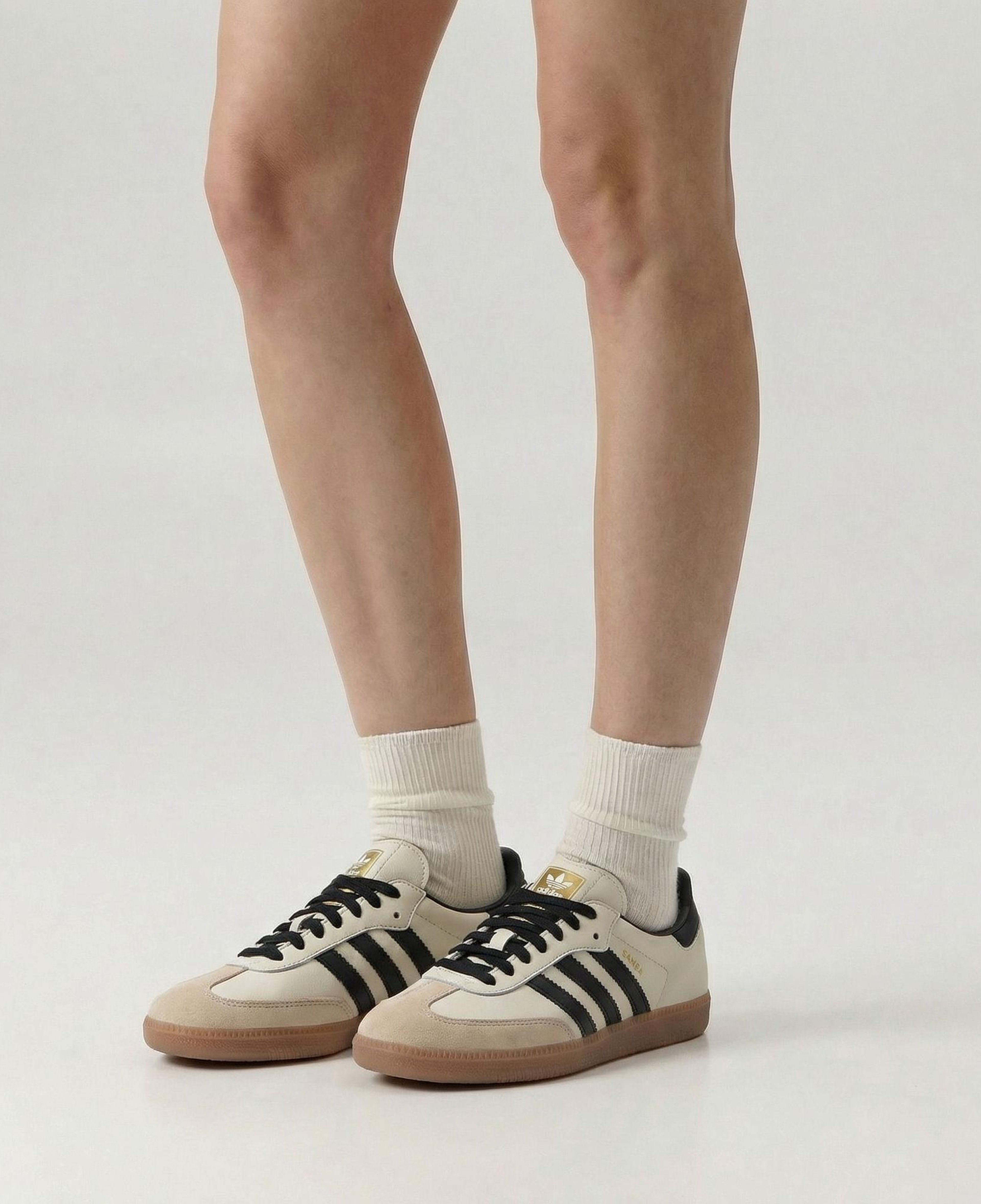 adidas Samba OG Kadın Bej Spor Ayakkabı