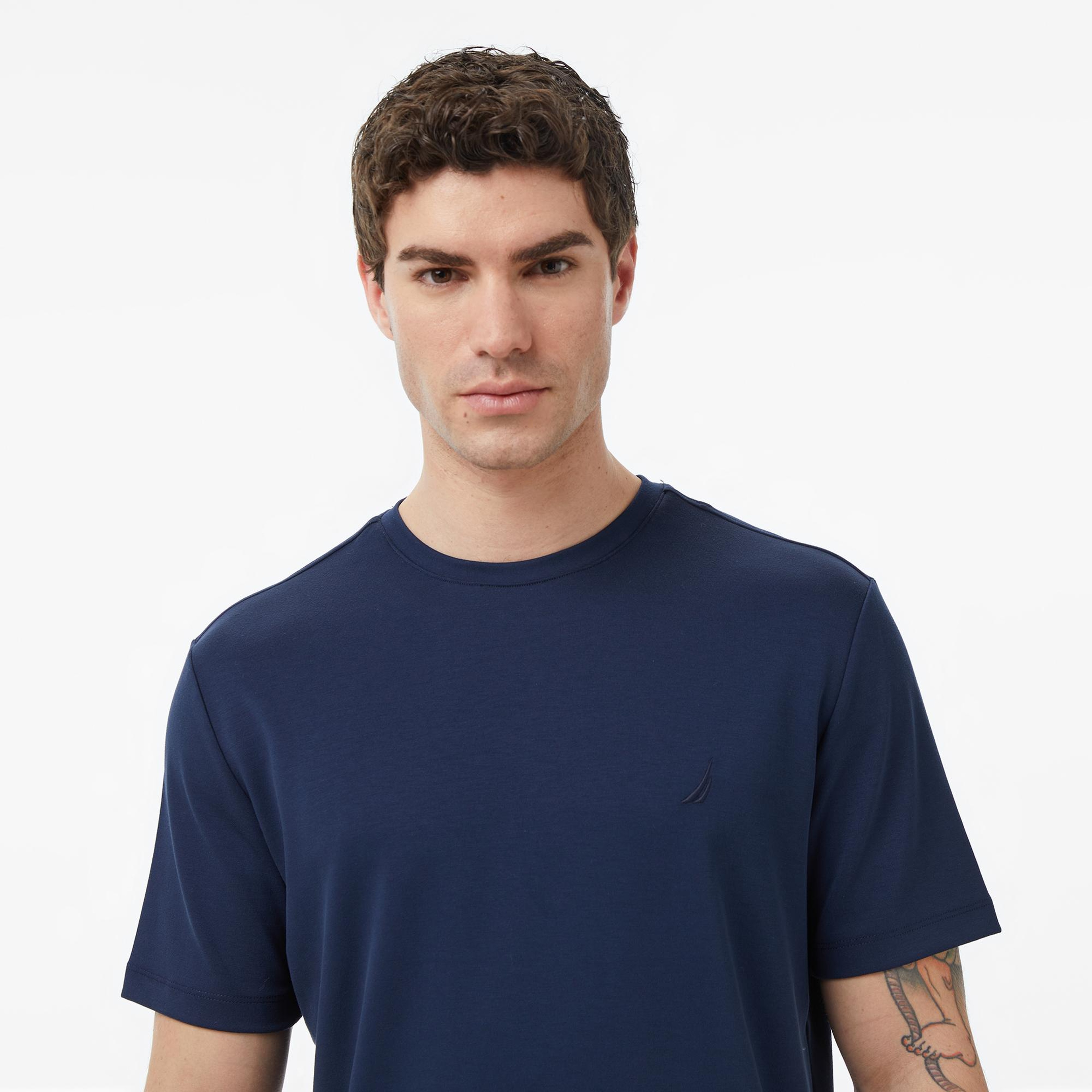Nautica Erkek Lacivert Regular Fit T-Shirt