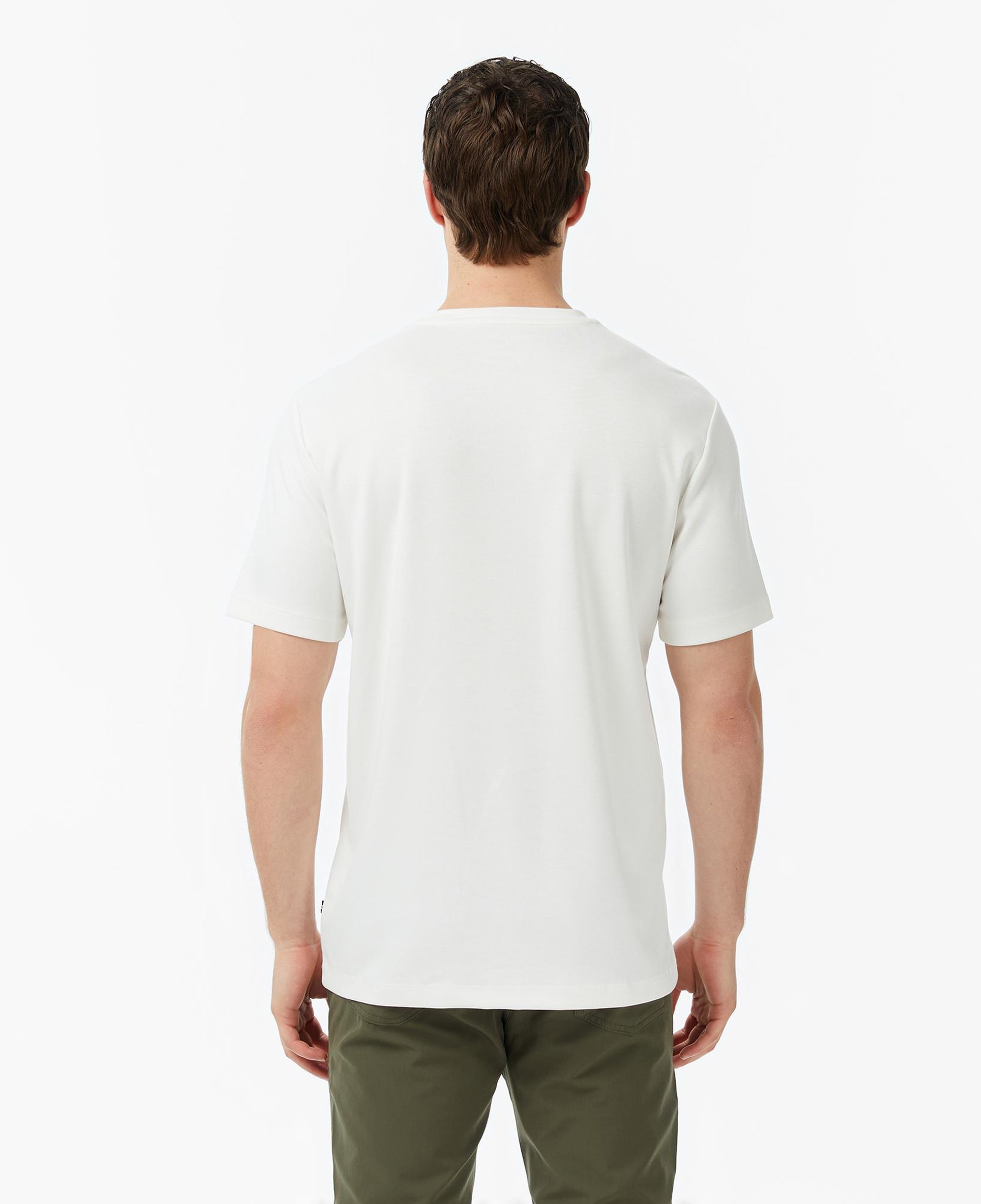 Nautica Erkek Beyaz Regular Fit T-Shirt