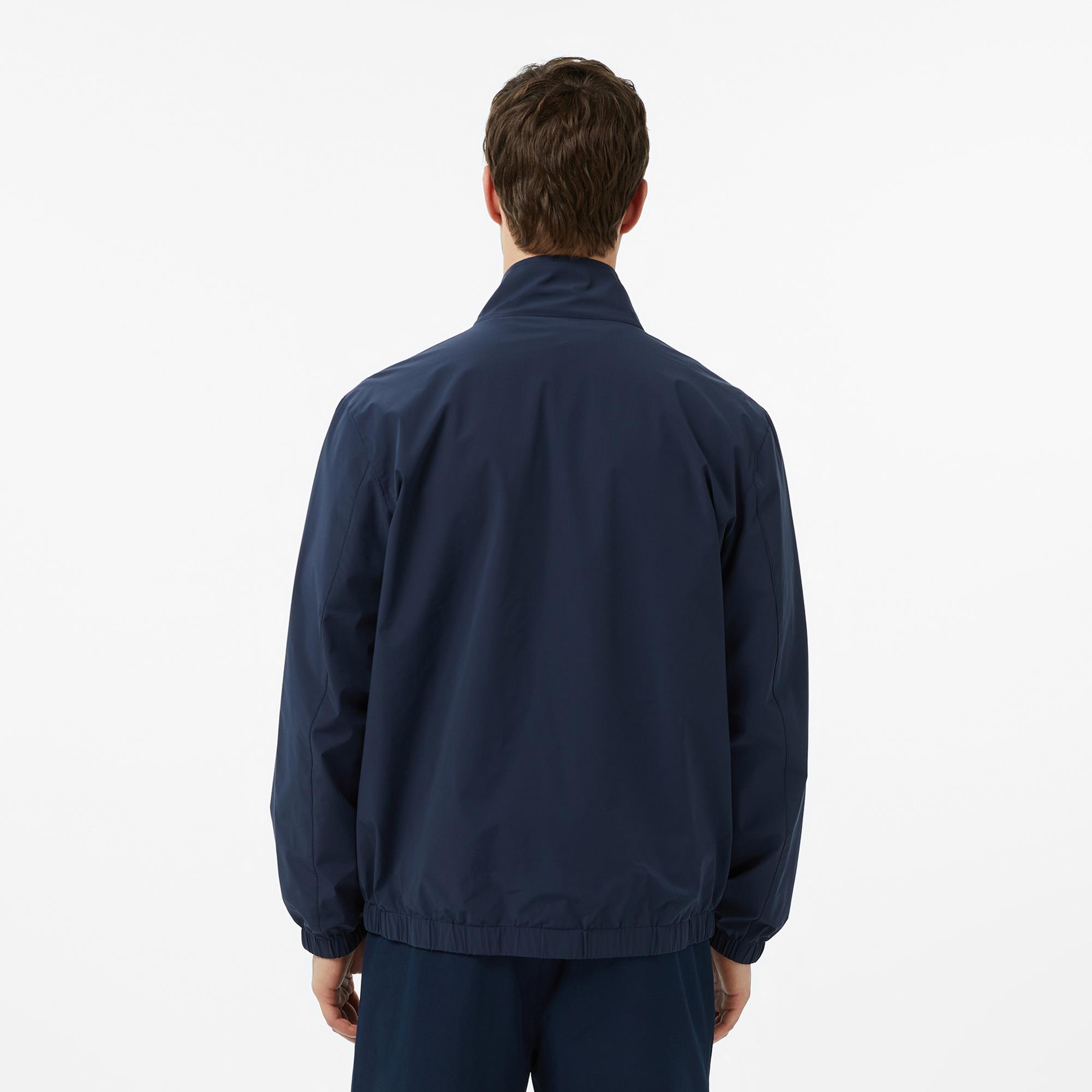 Nautica Erkek Lacivert Regular Fit Dik Yaka Su İtici Mont