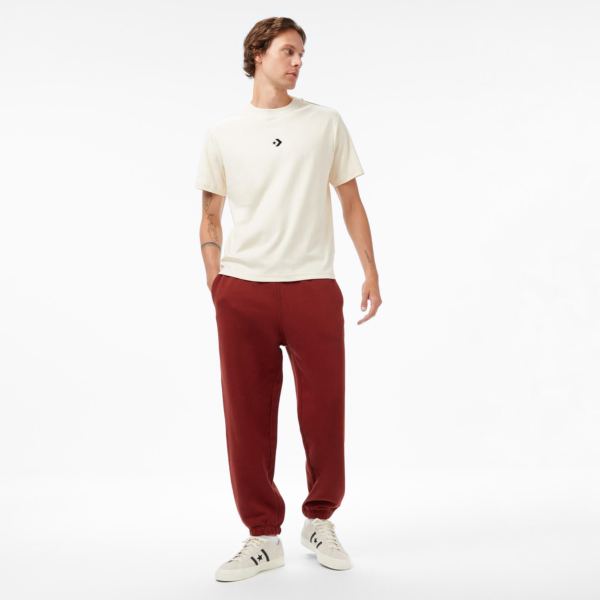Converse Erkek Krem T Shirt