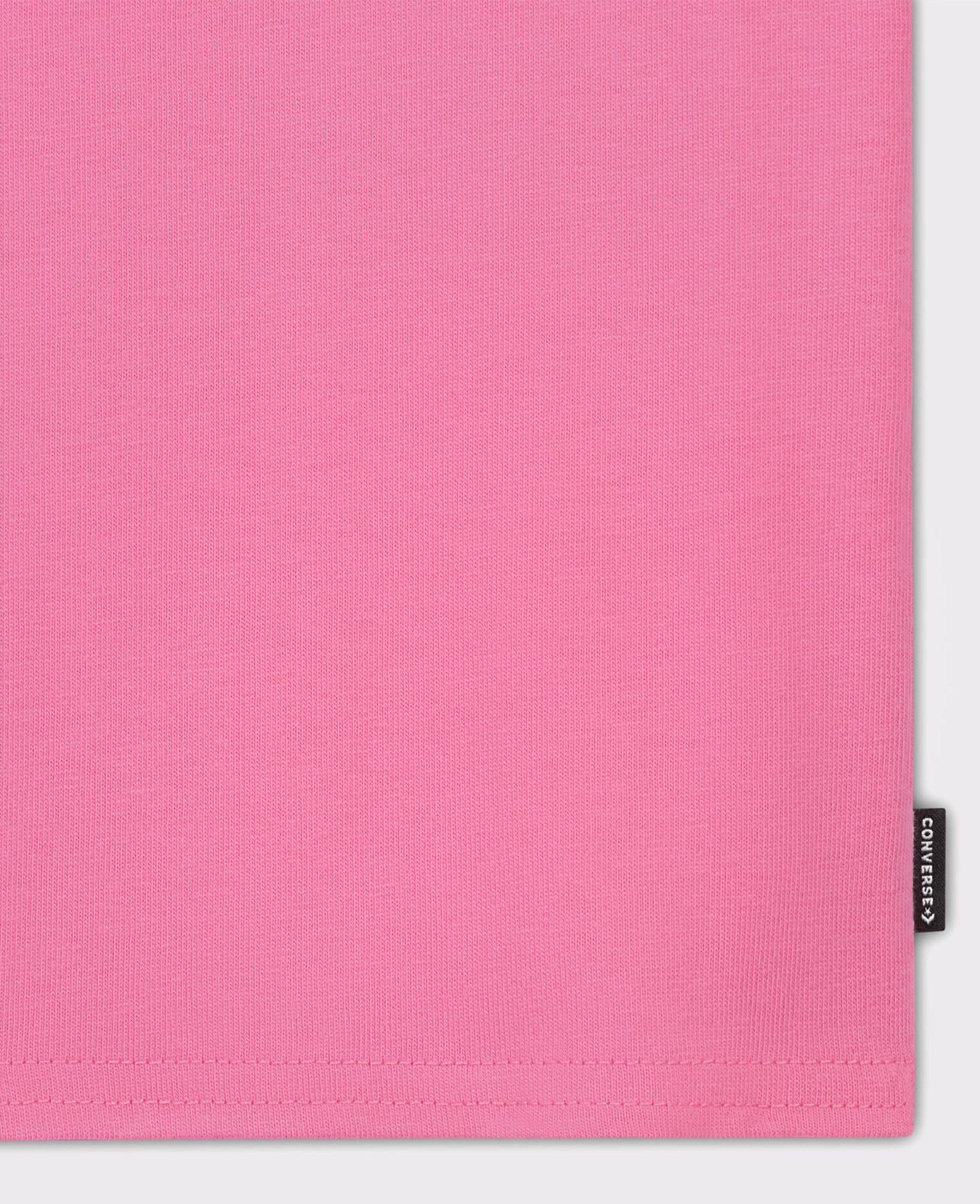 Converse Slim Fit Kadın Pembe T-Shirt