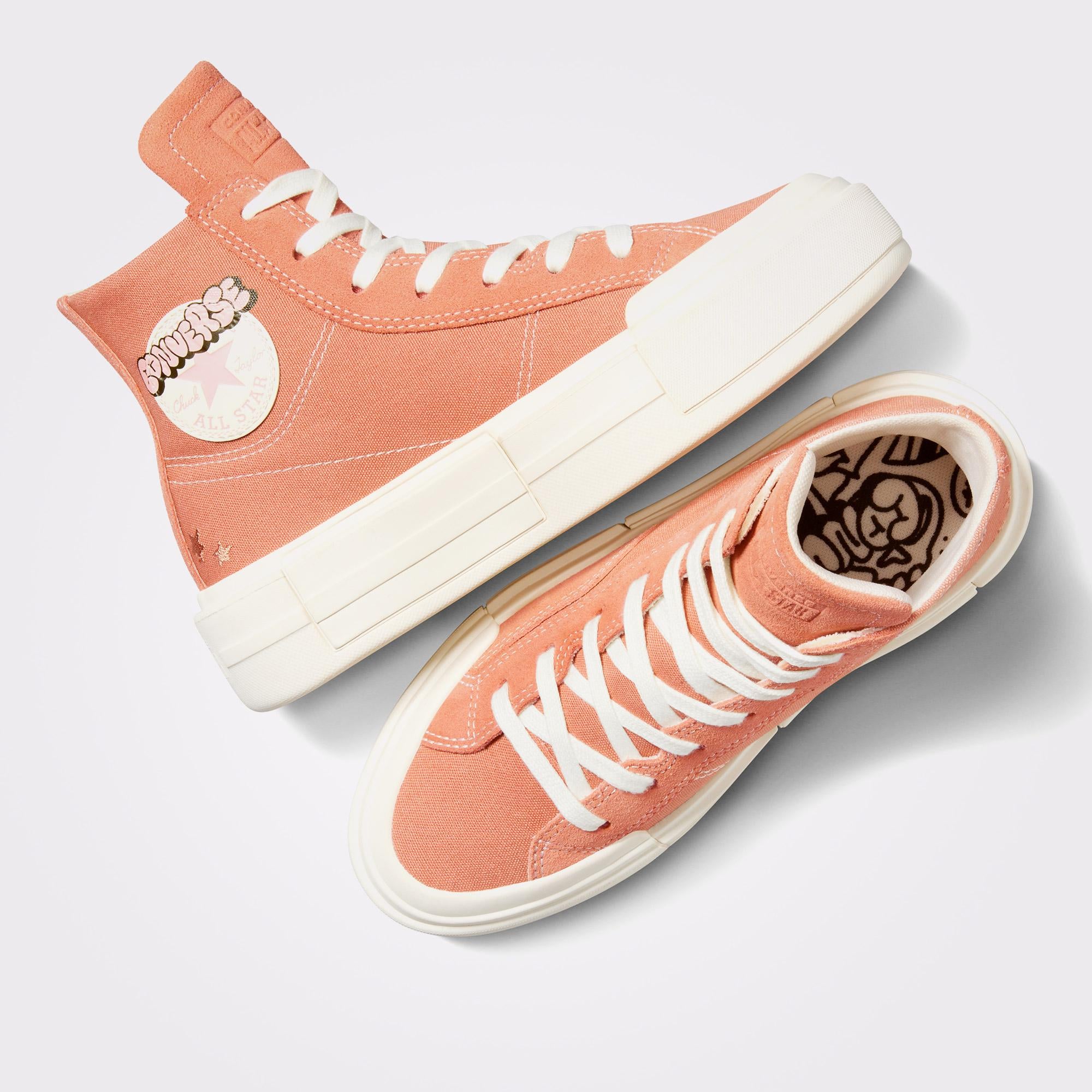 Converse Chuck Taylor All Star Cruise Scribble Kadın Turuncu Sneaker