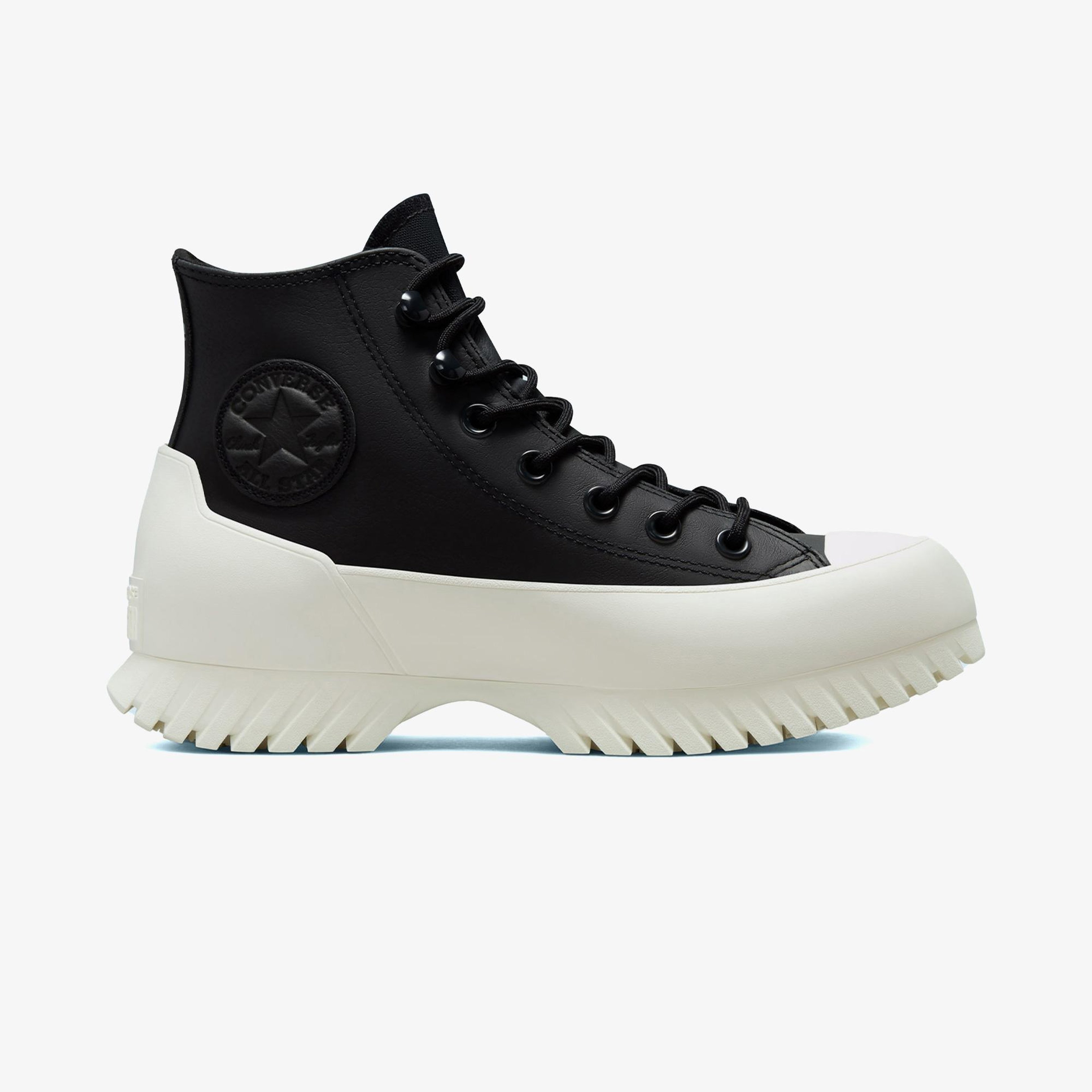 Converse Chuck Taylor All Star Lugged Winter 2.0 Counter Climate Kadın Siyah Deri Sneaker