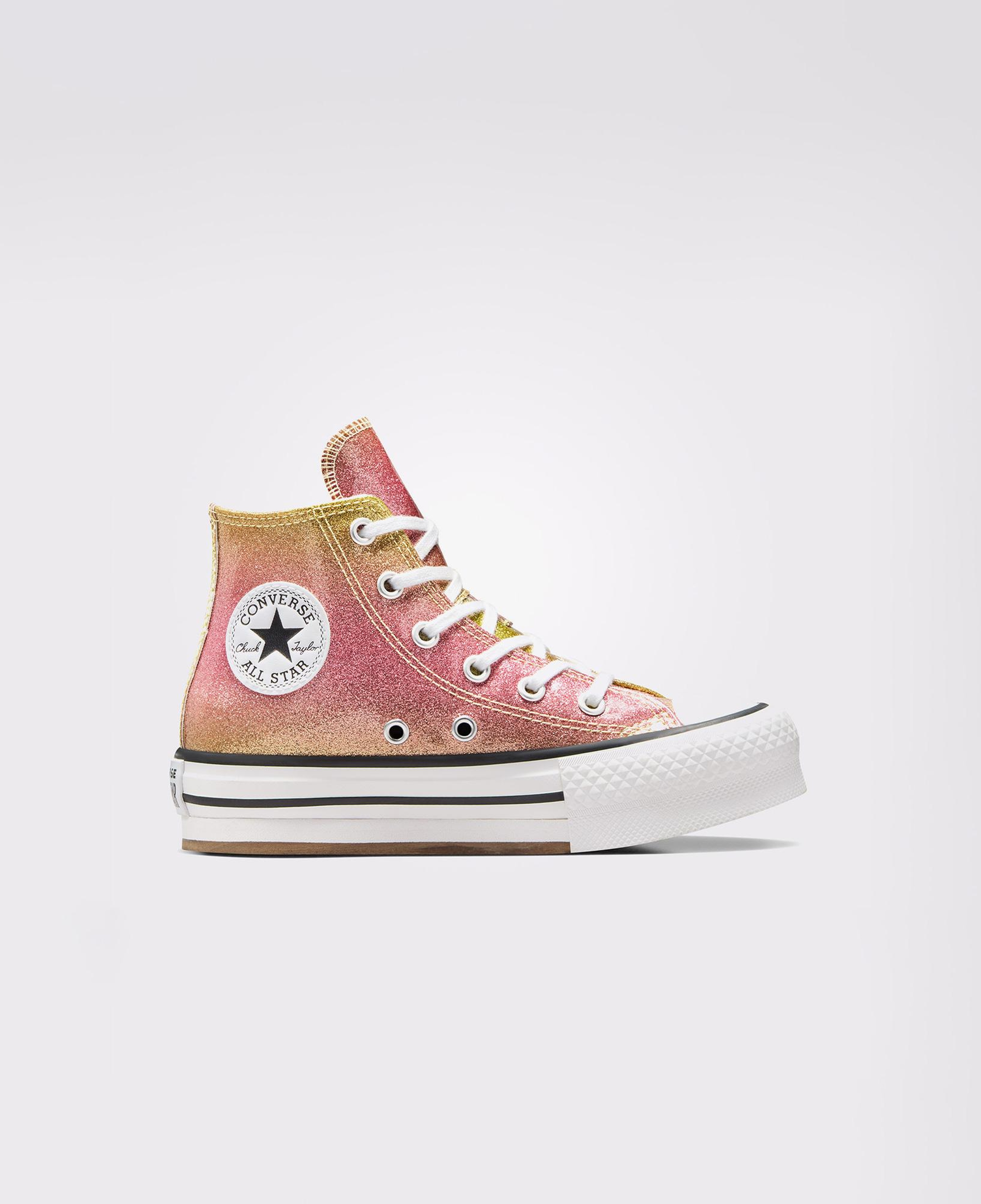 Converse Chuck Taylor All Star EVA Lift Platform Çocuk Sarı Platform Sneaker