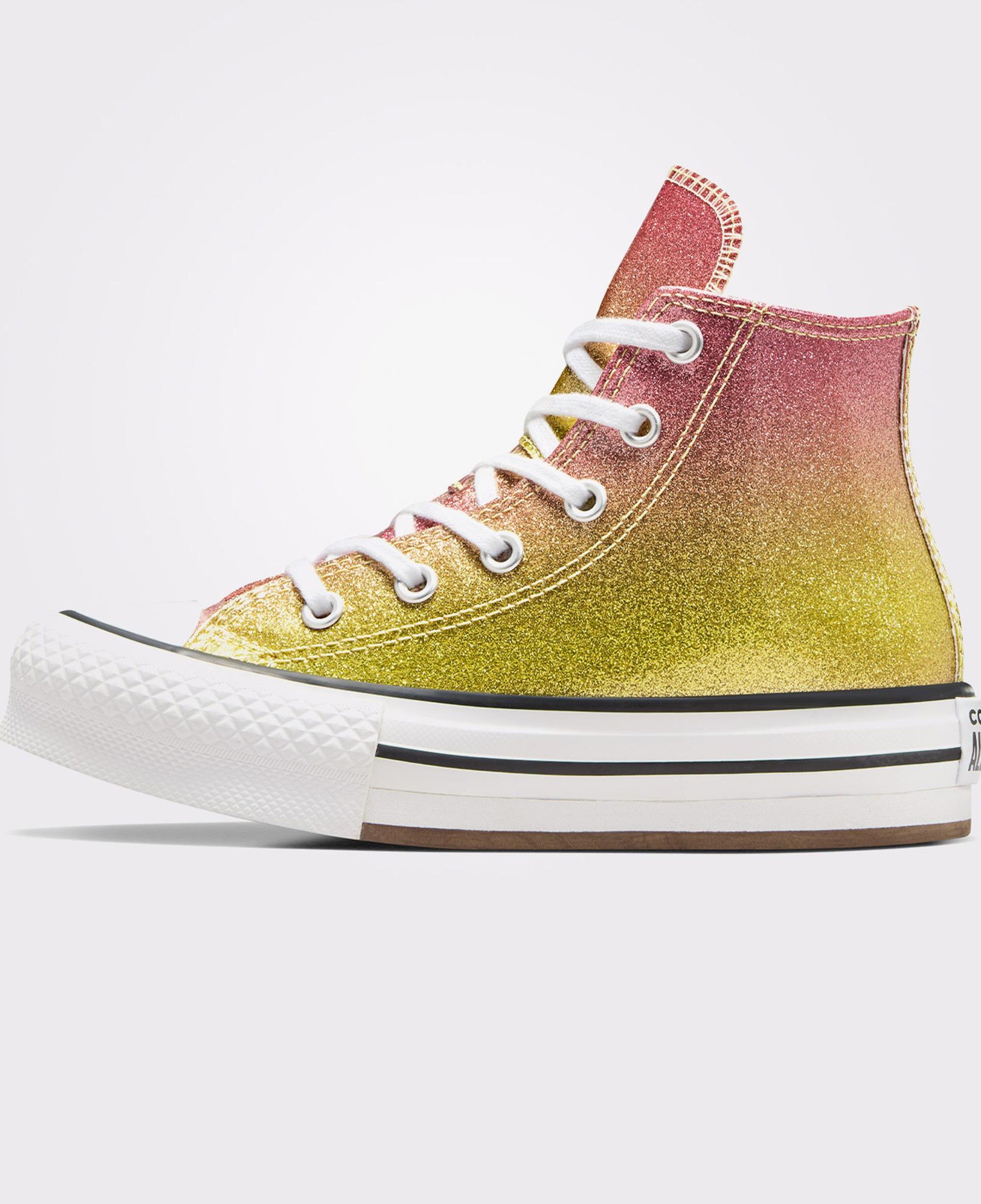 Converse Chuck Taylor All Star EVA Lift Platform Çocuk Sarı Platform Sneaker