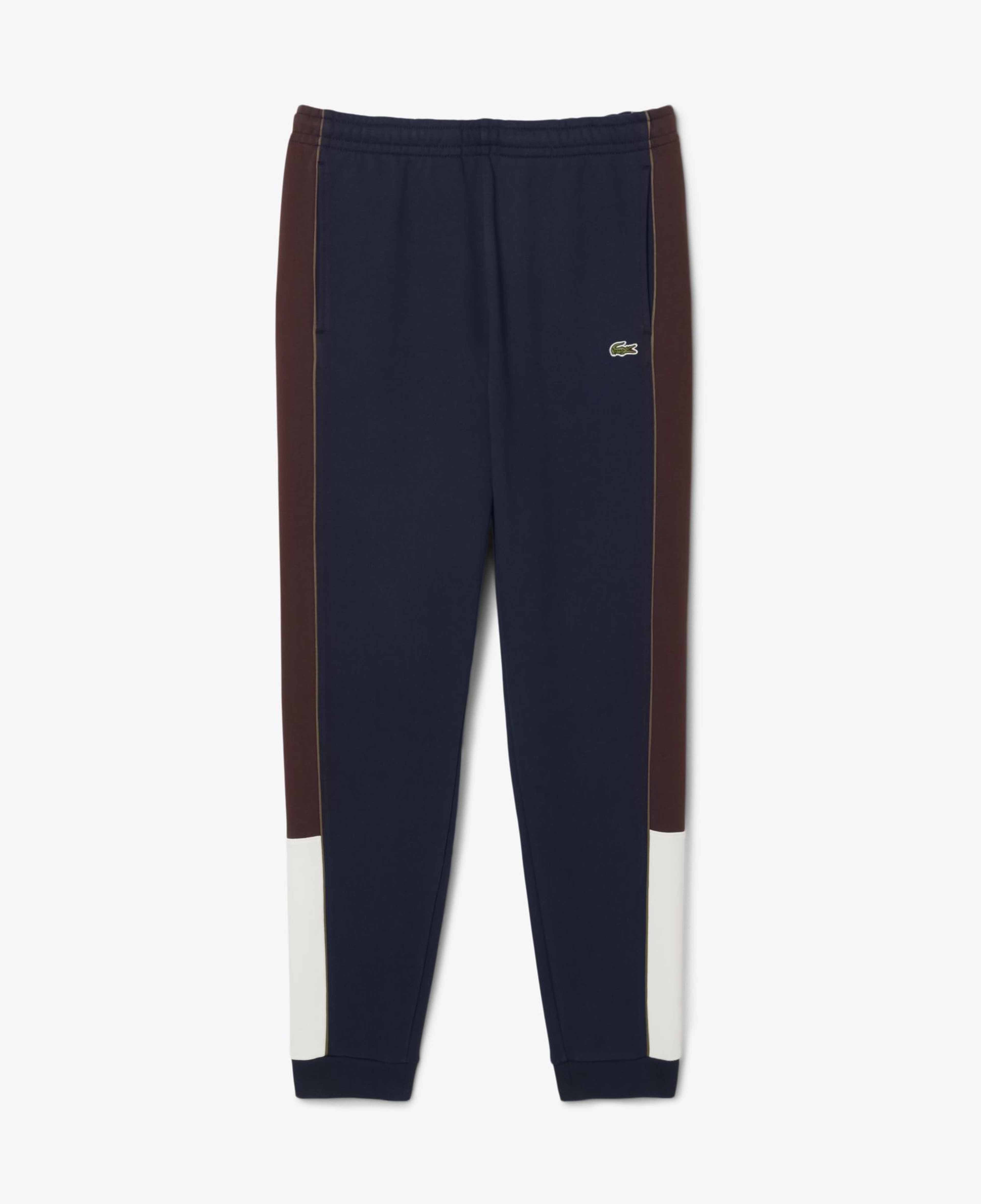 Lacoste Erkek Tapered Fit Renk Bloklu Lacivert Eşofman Altı