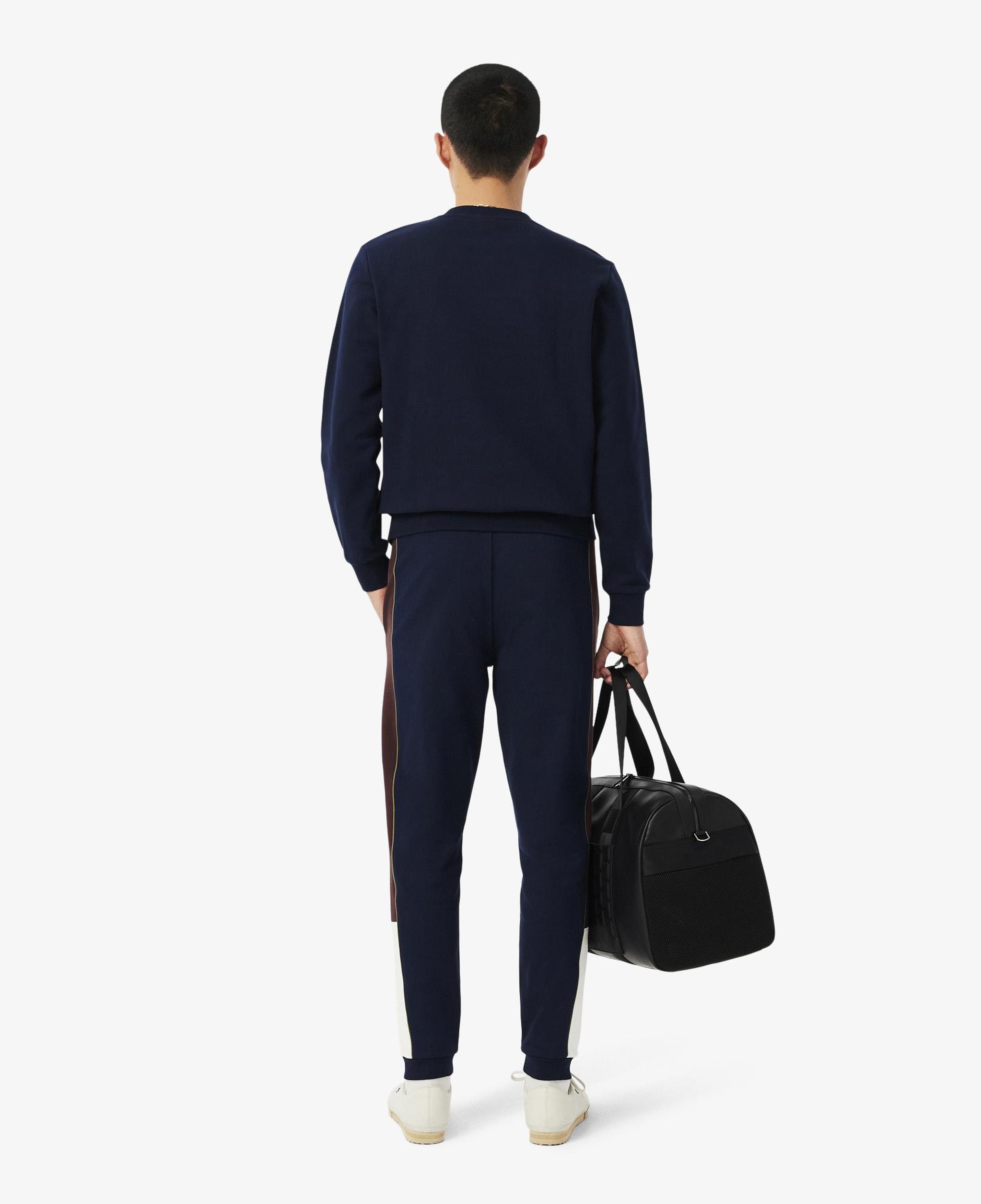 Lacoste Erkek Tapered Fit Renk Bloklu Lacivert Eşofman Altı