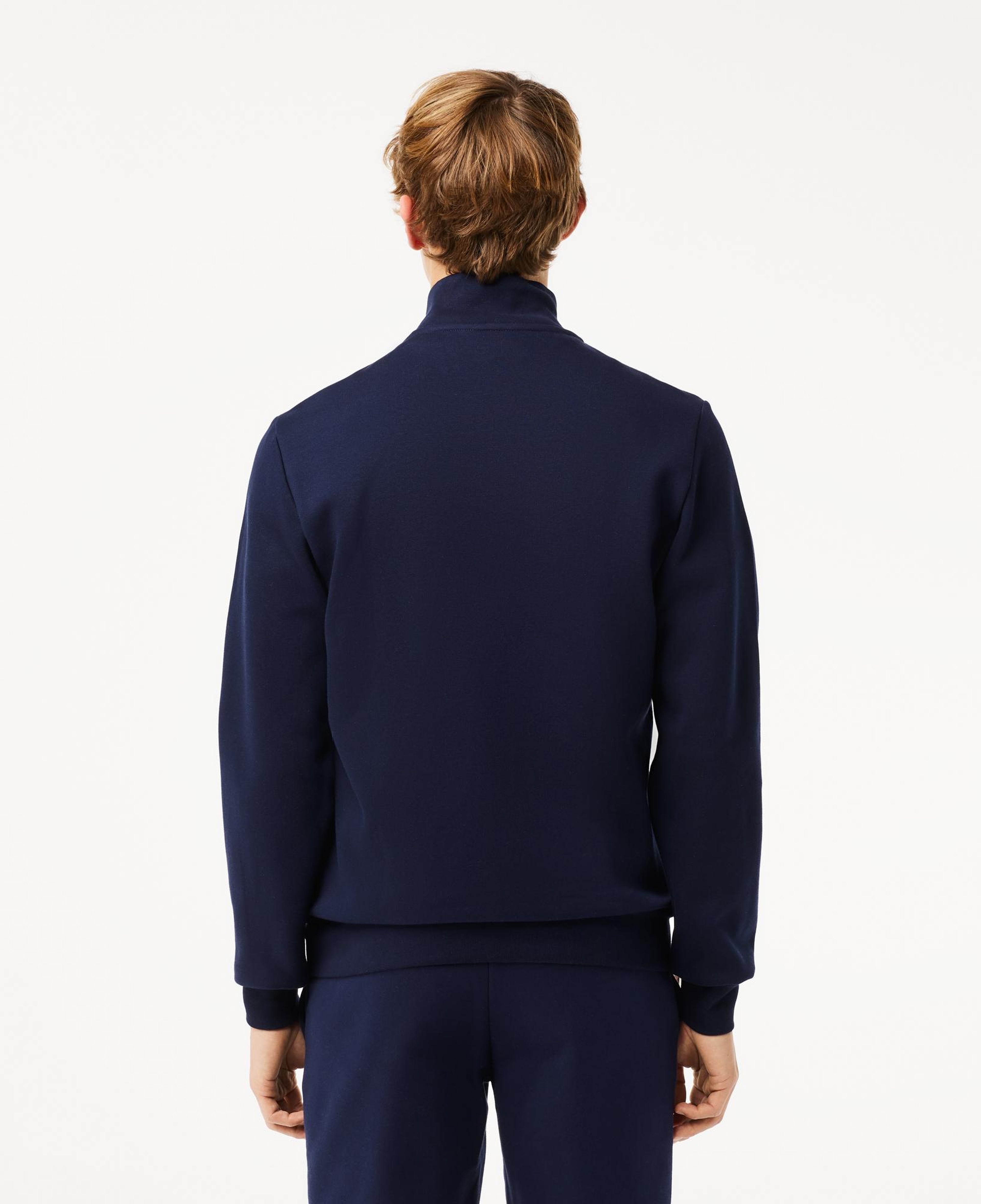 Lacoste Erkek Regular Fit Fermuarlı Lacivert Sweatshirt