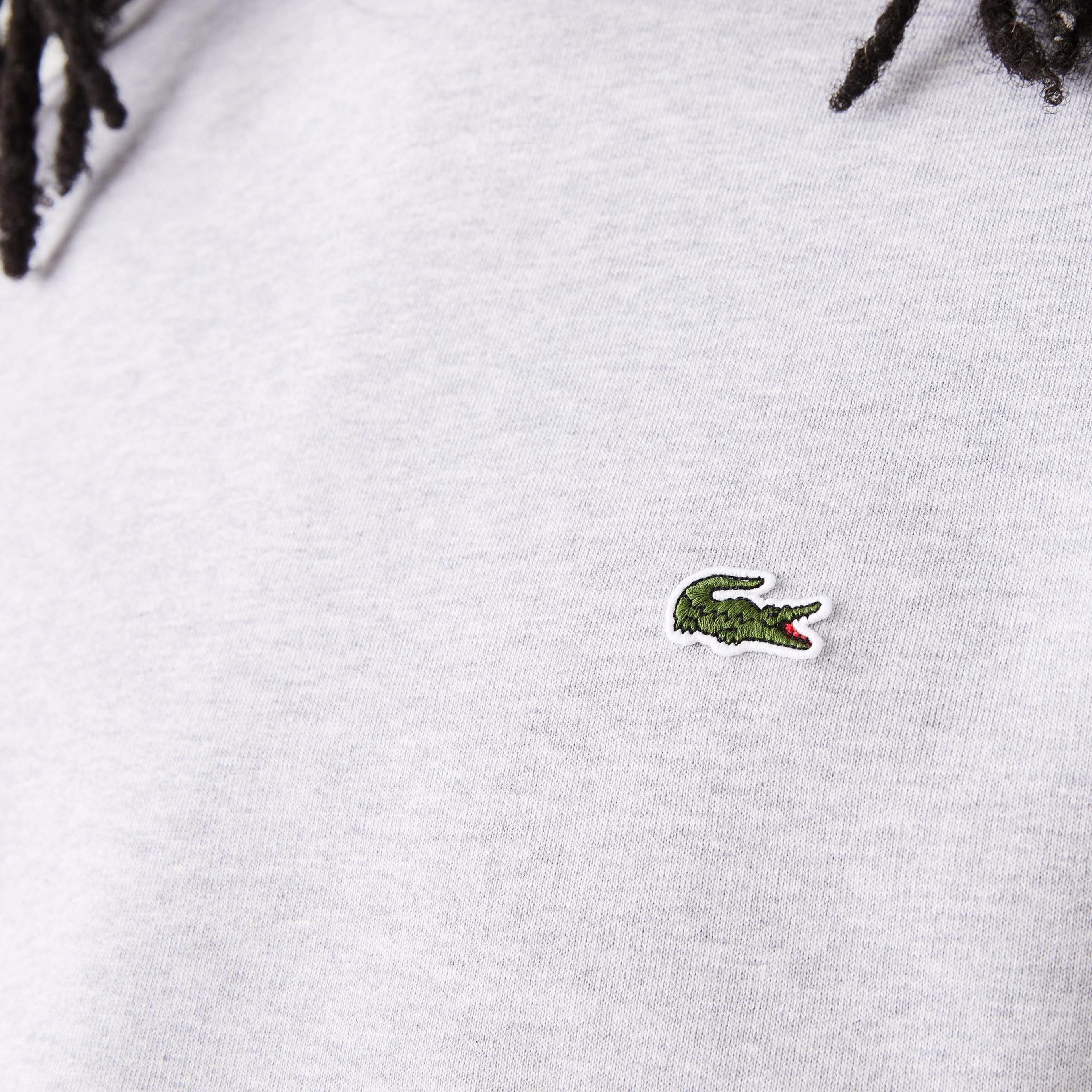 Lacoste Erkek Classic Fit Bisiklet Yaka Gri Sweatshirt