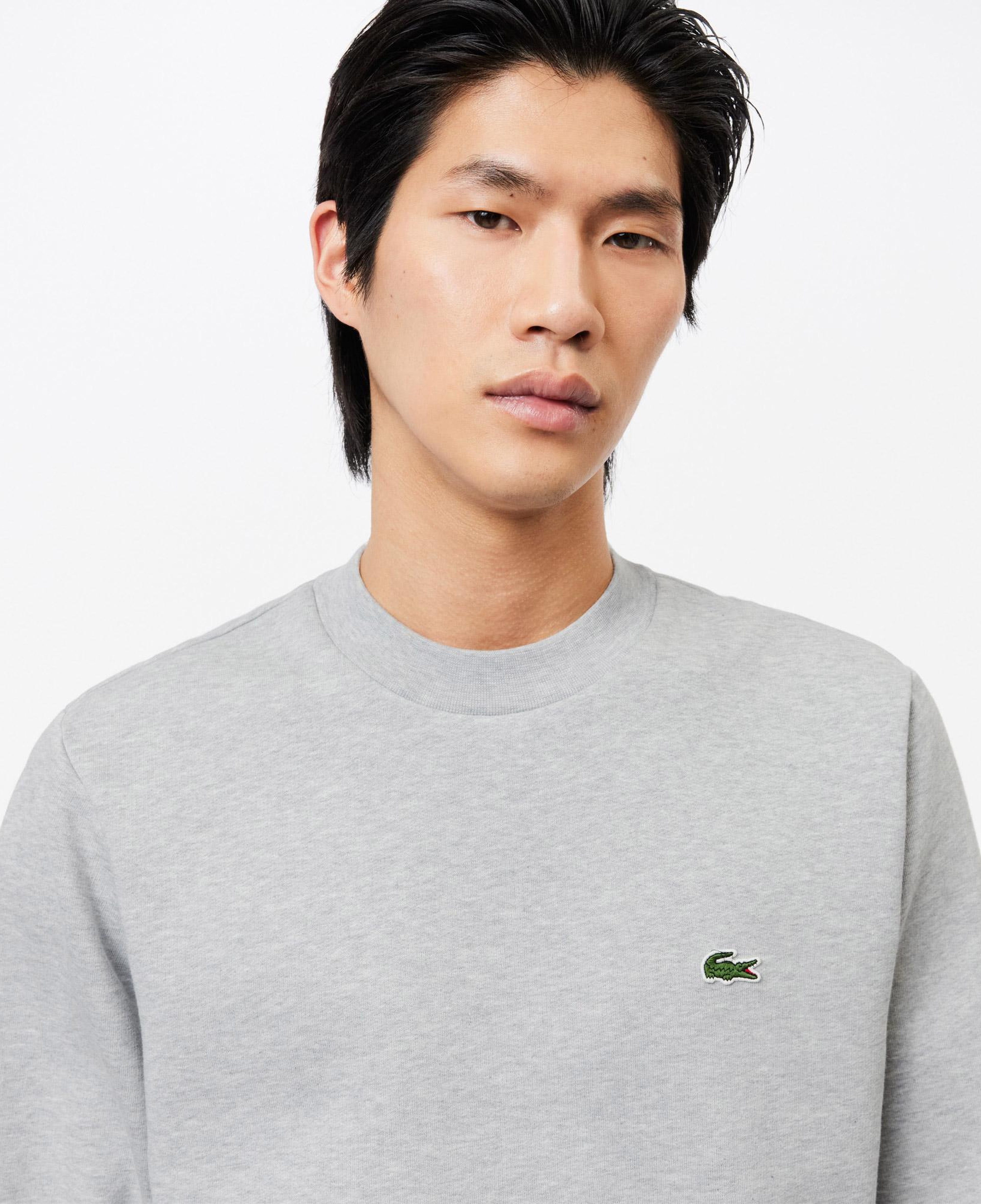Erkek Classic Fit Bisiklet Yaka Gri Sweatshirt