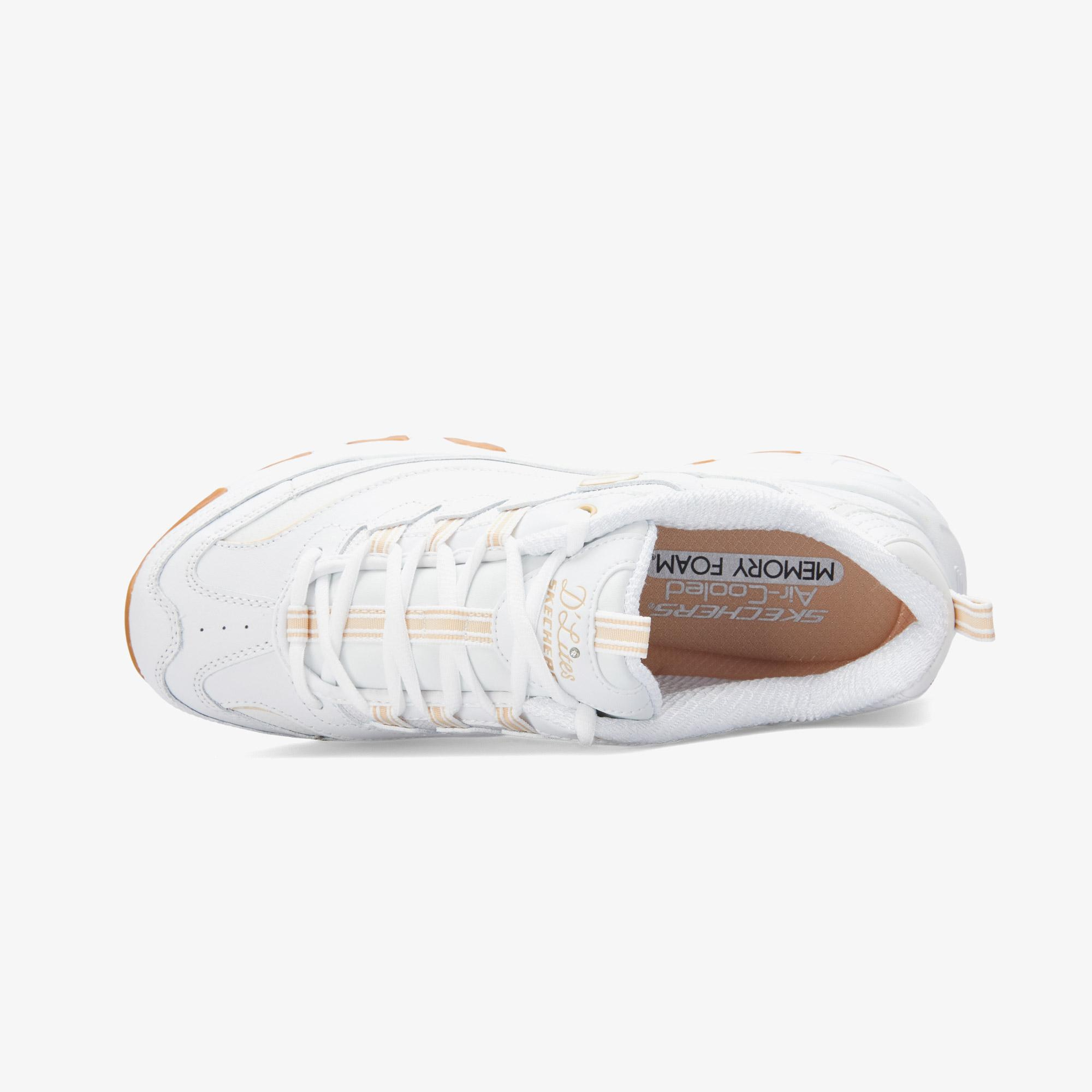 Skechers D'Lites Good Neutral Kadın Beyaz Spor Ayakkabı