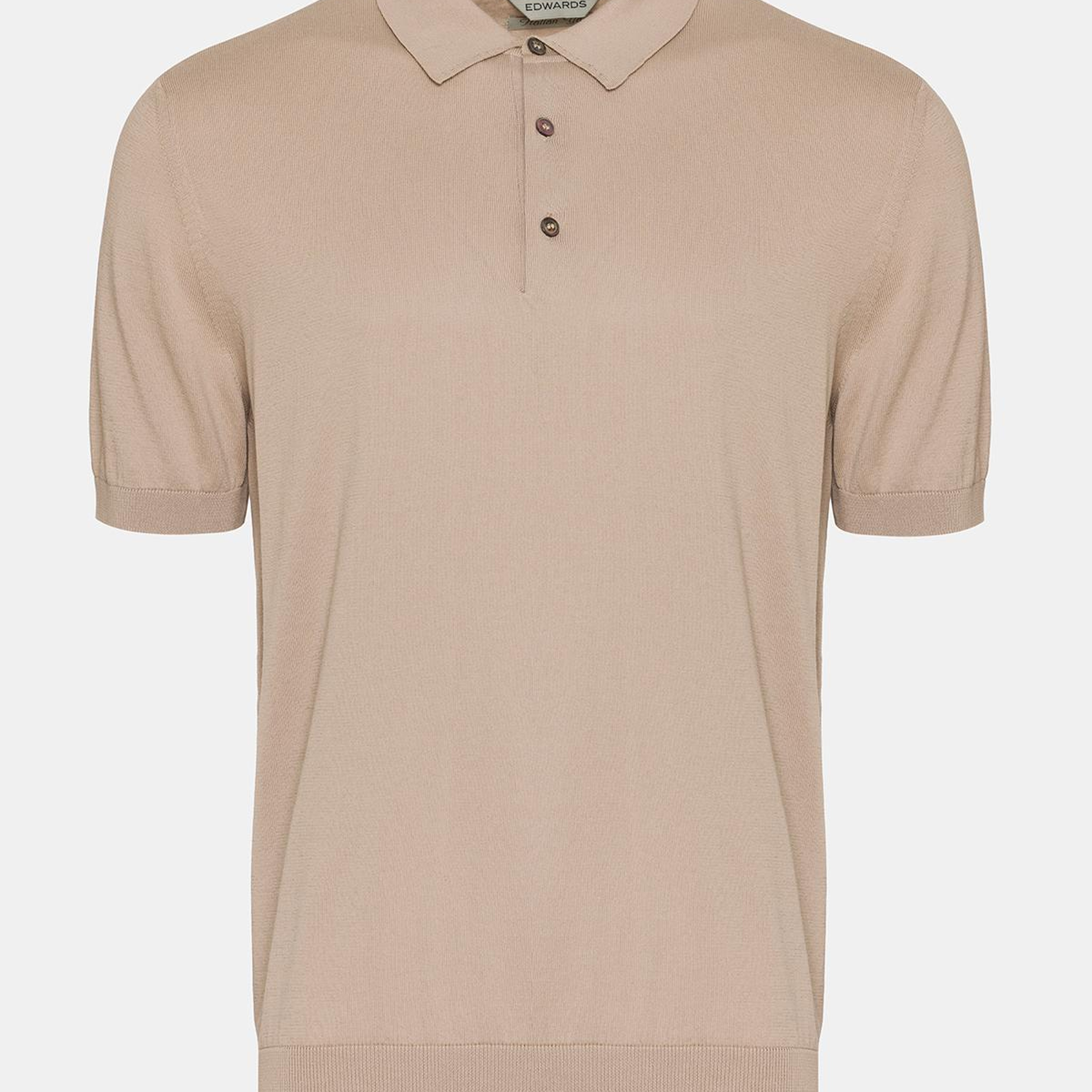 Erkek Bej Polo Yaka Kazak