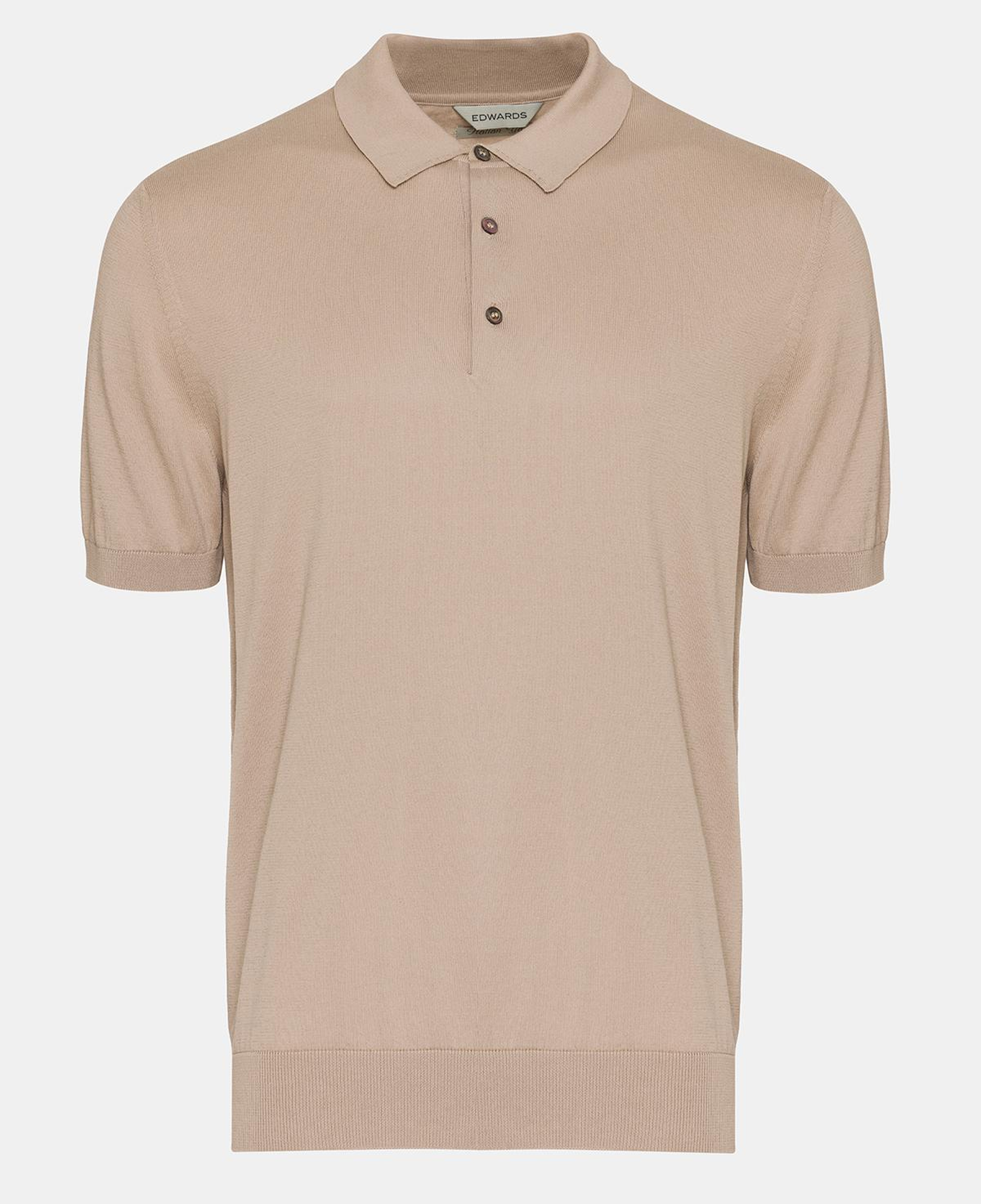 Erkek Bej Polo Yaka Kazak