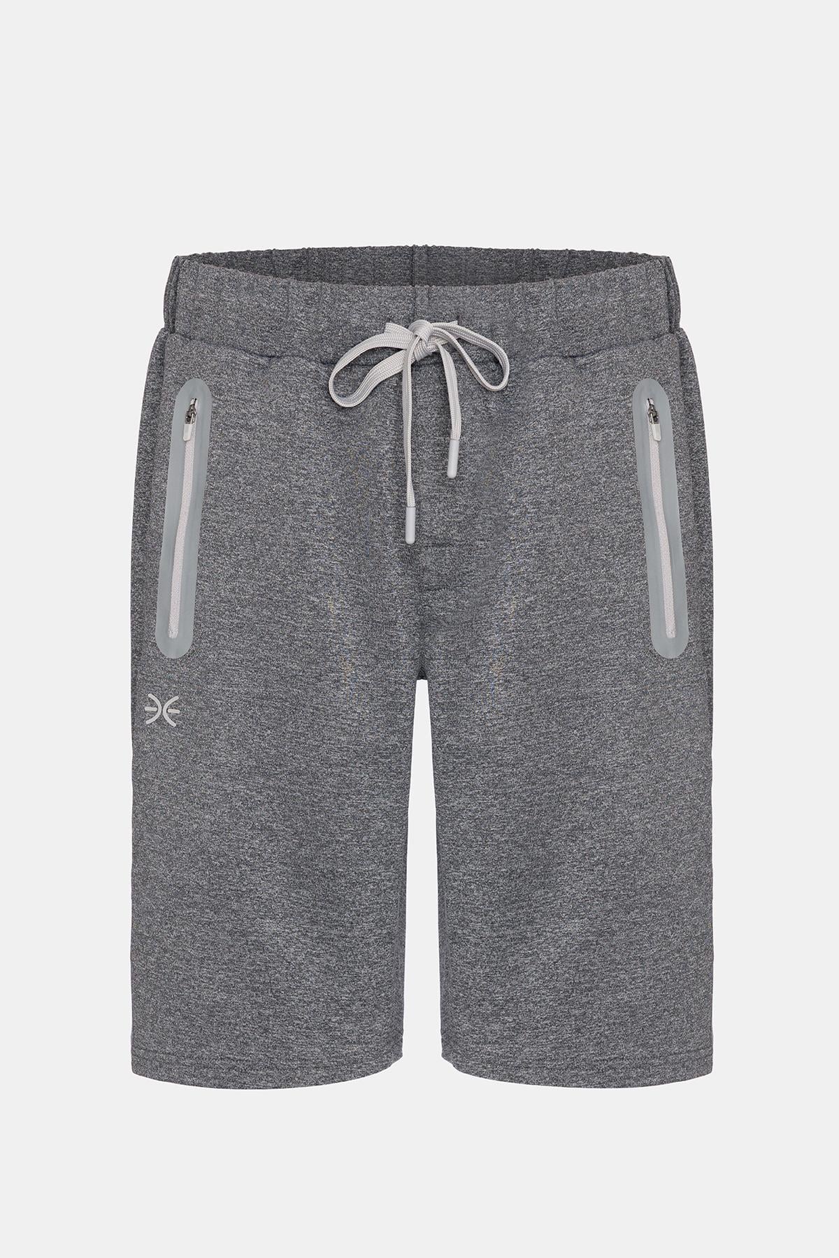 Erkek Antrasit Activewear Şort