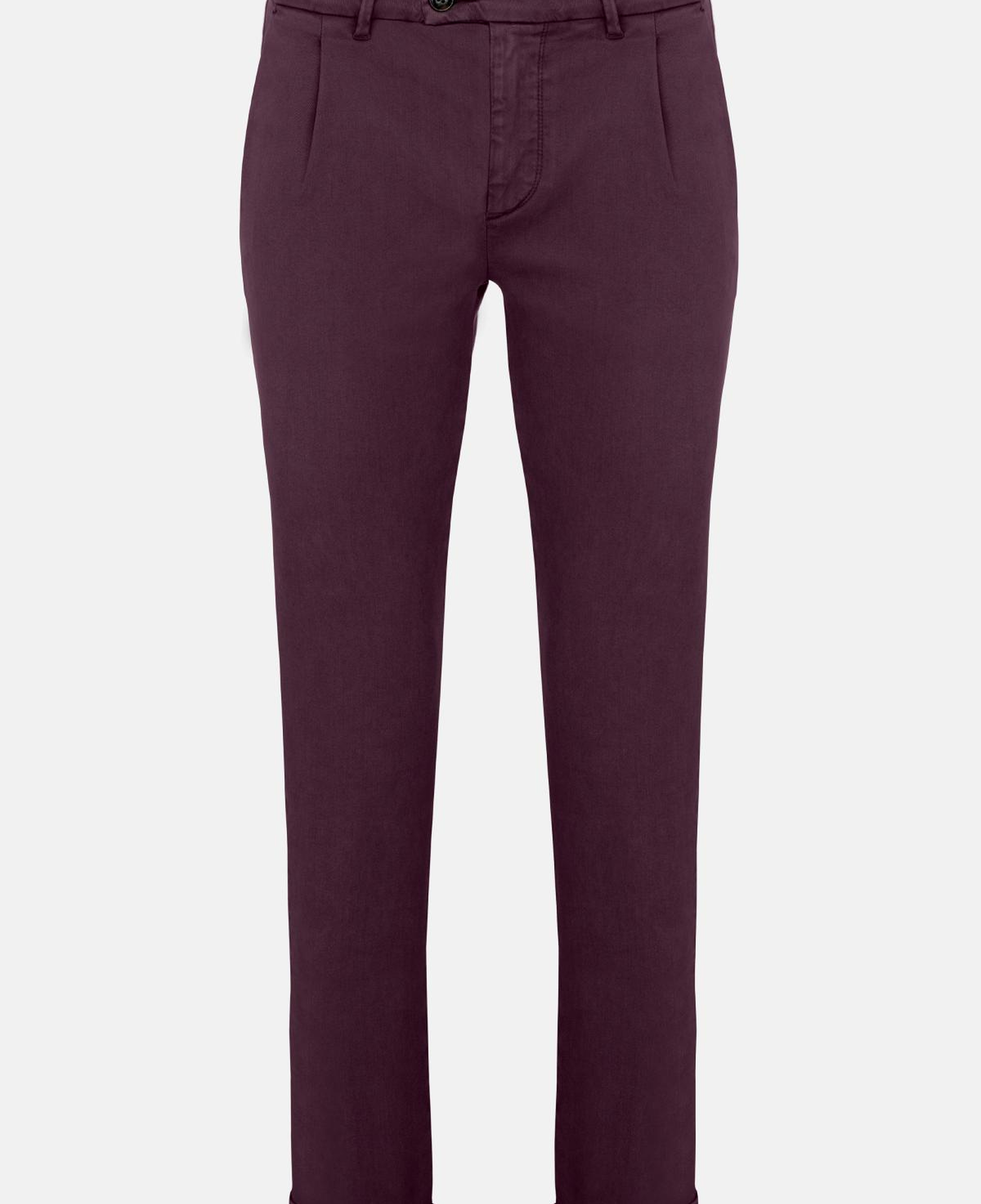 Erkek Bordo Chino Pantolon