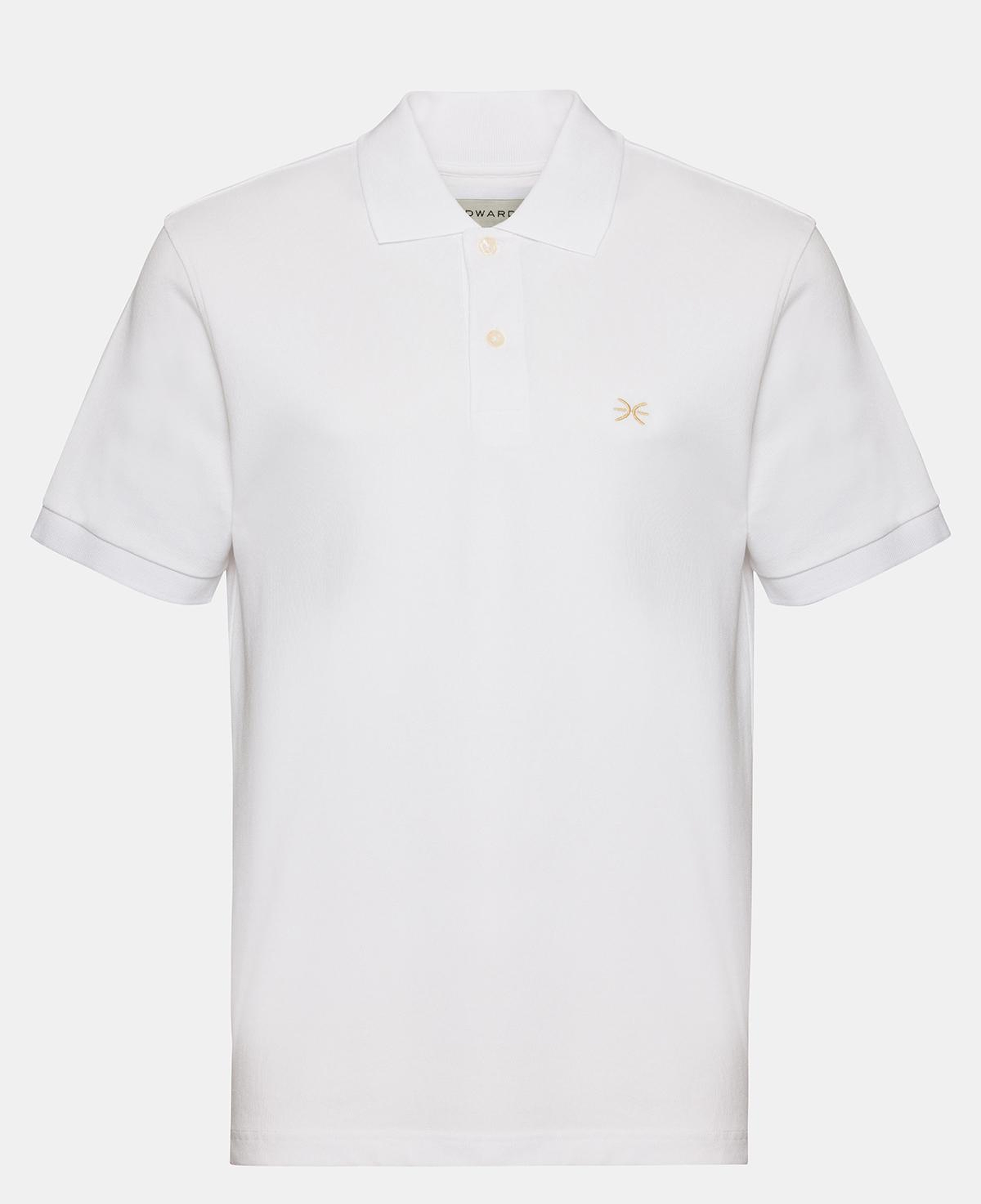 Erkek Beyaz Kısa Kollu Polo Yaka T-Shirt