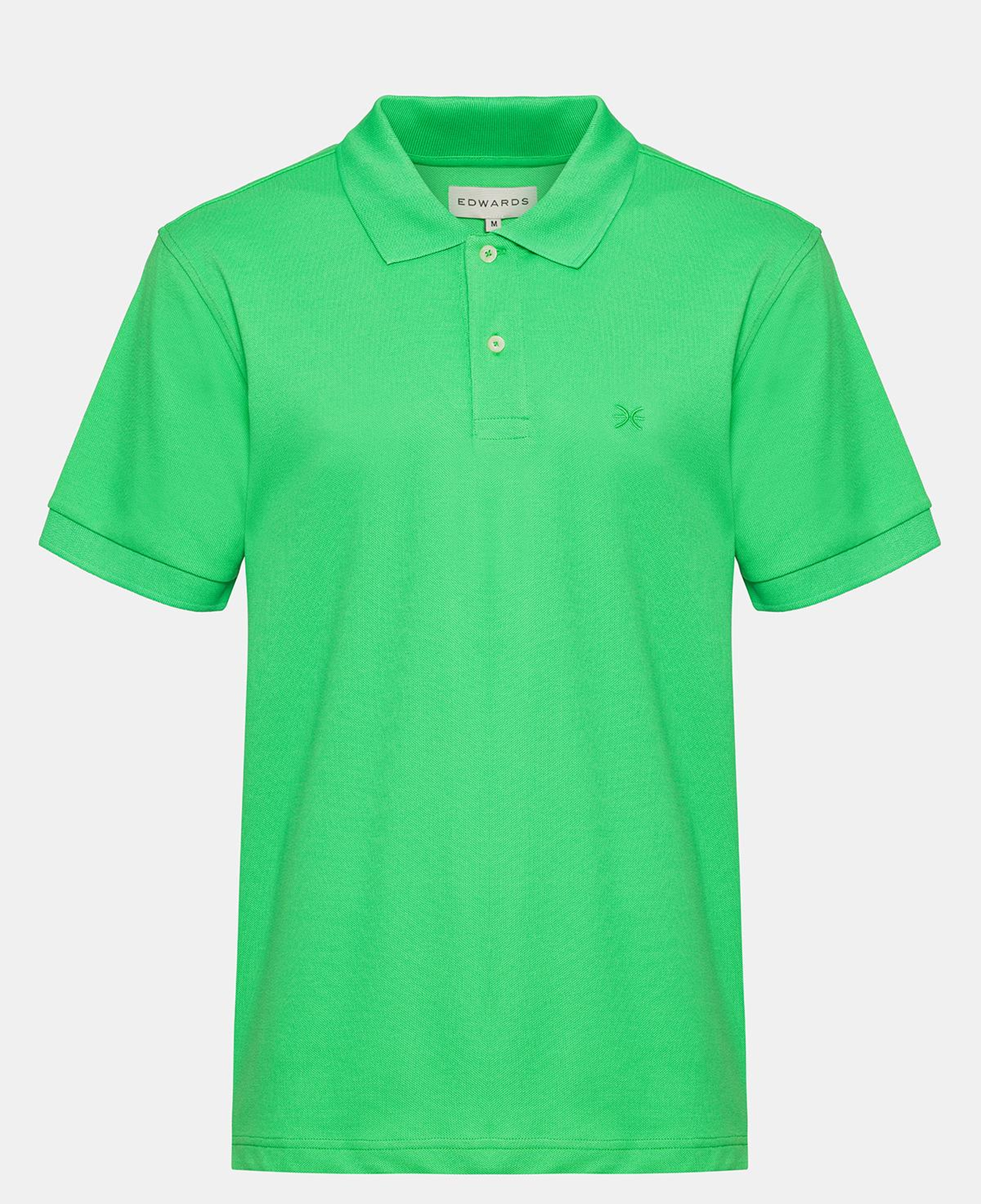 Erkek Yeşil Kısa Kollu Polo Yaka T-Shirt