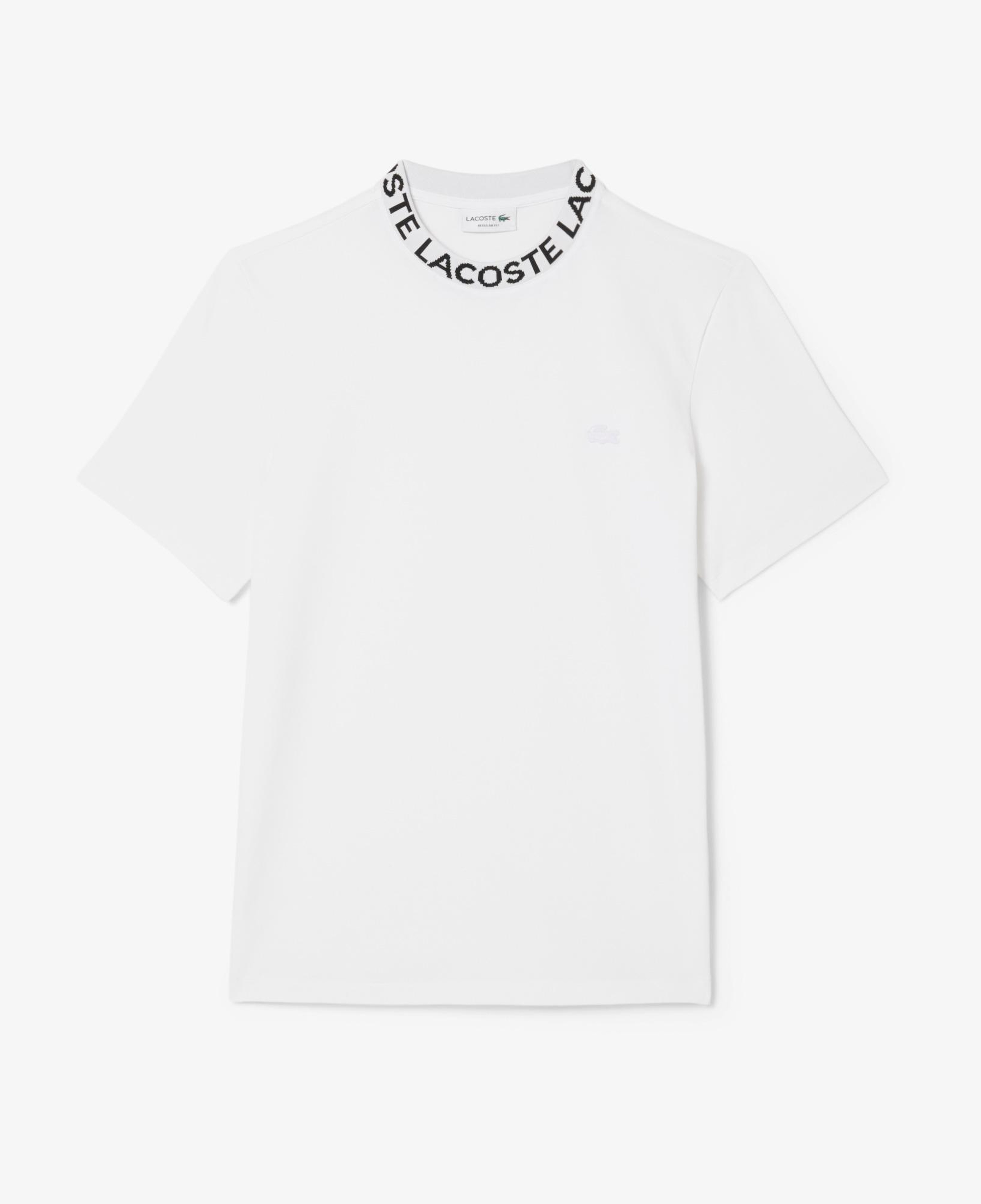 Erkek Regular Fit Bisiklet Yaka Beyaz T-Shirt