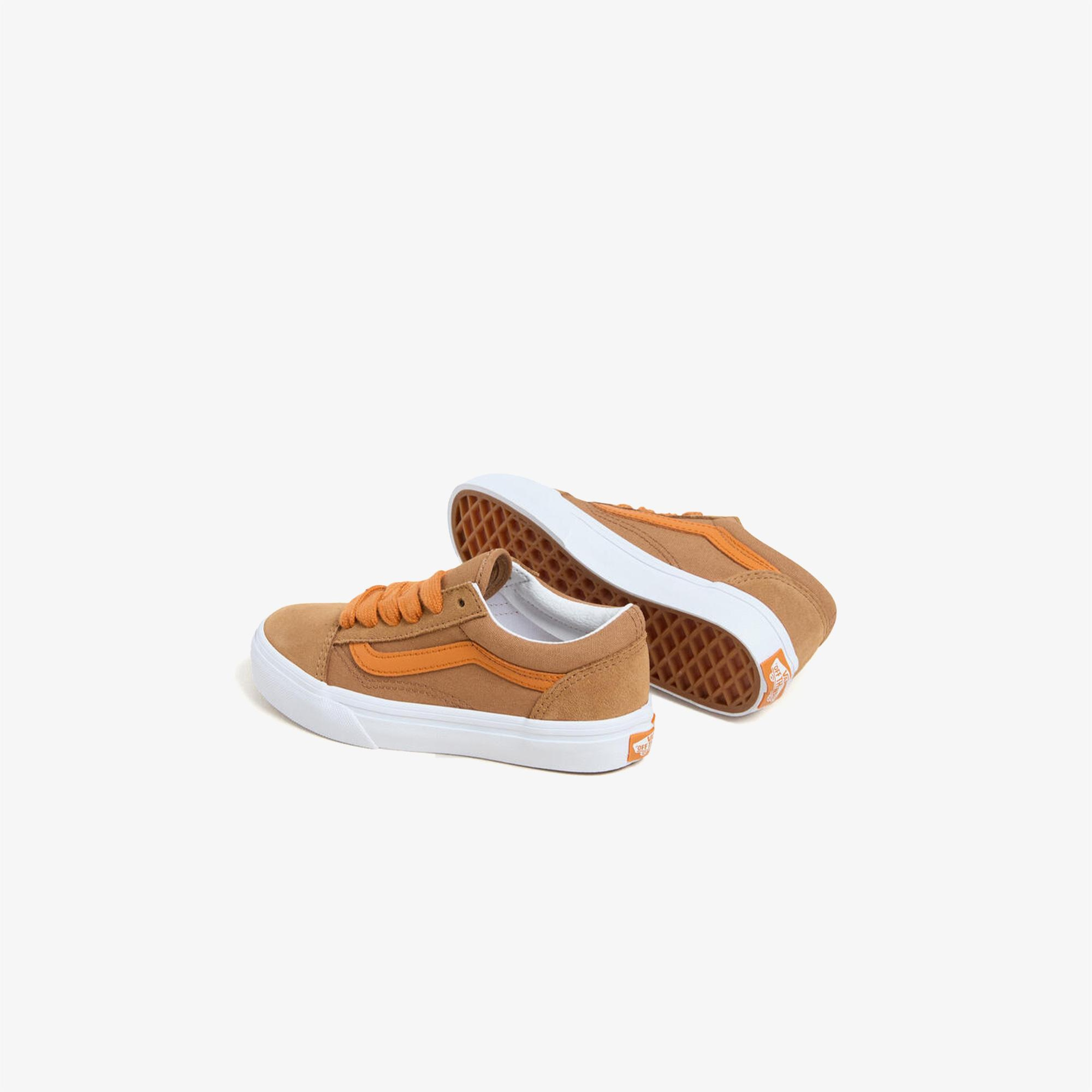 Vans Old Skool Çocuk Kahverengi Sneaker