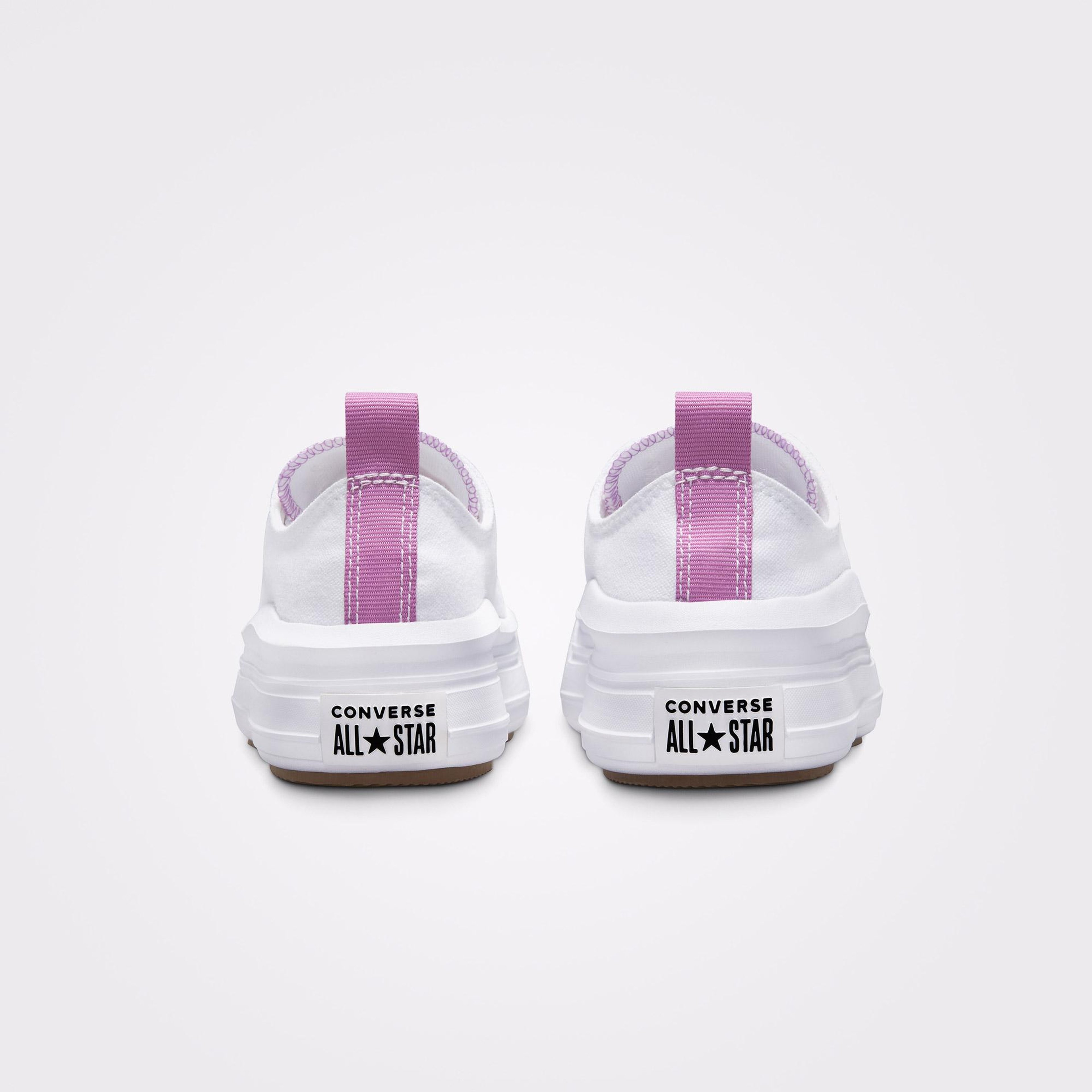 Converse Chuck Taylor All Star Move Canvas Platform Çocuk Beyaz Sneaker