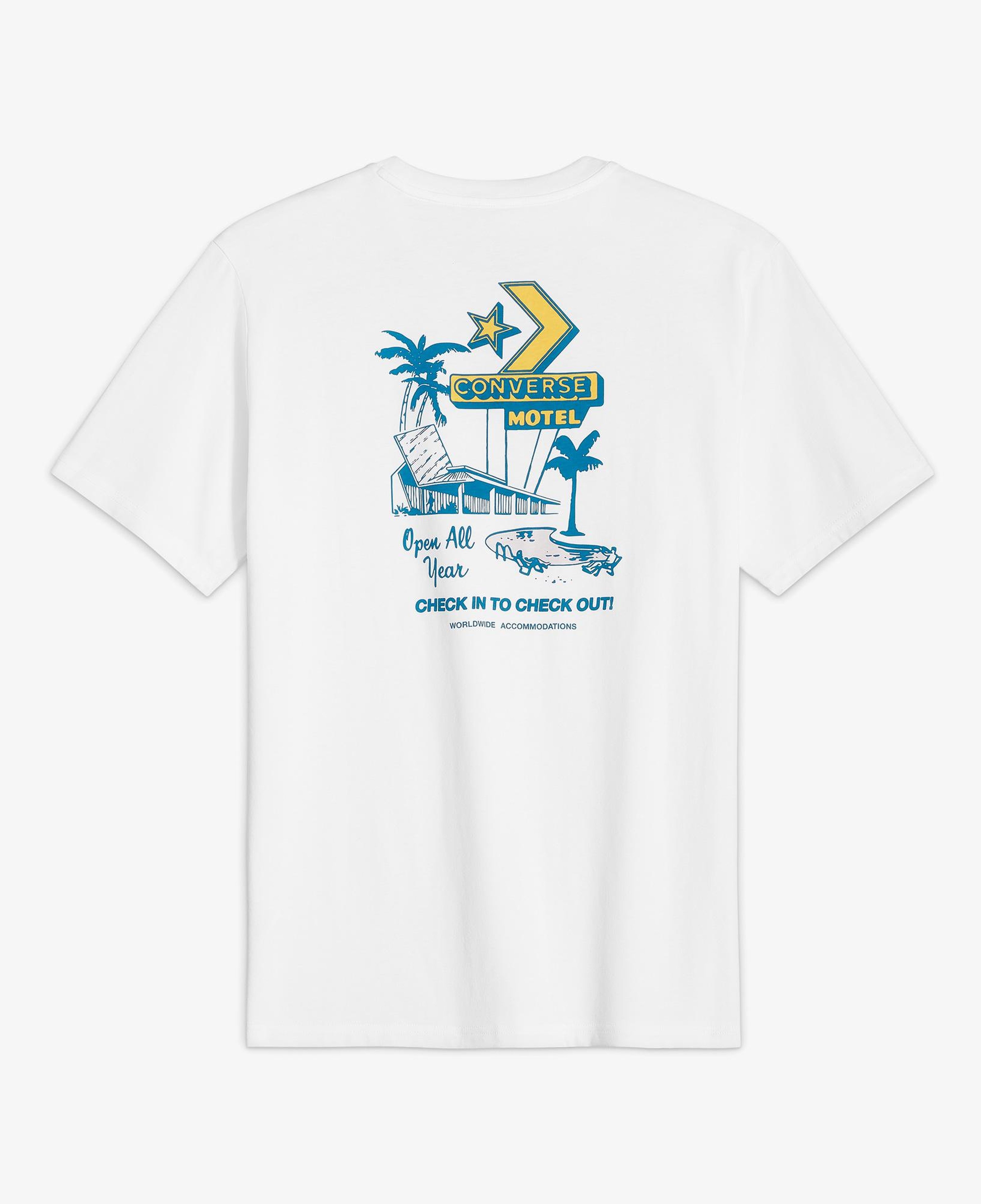 Converse Erkek Beyaz T-Shirt