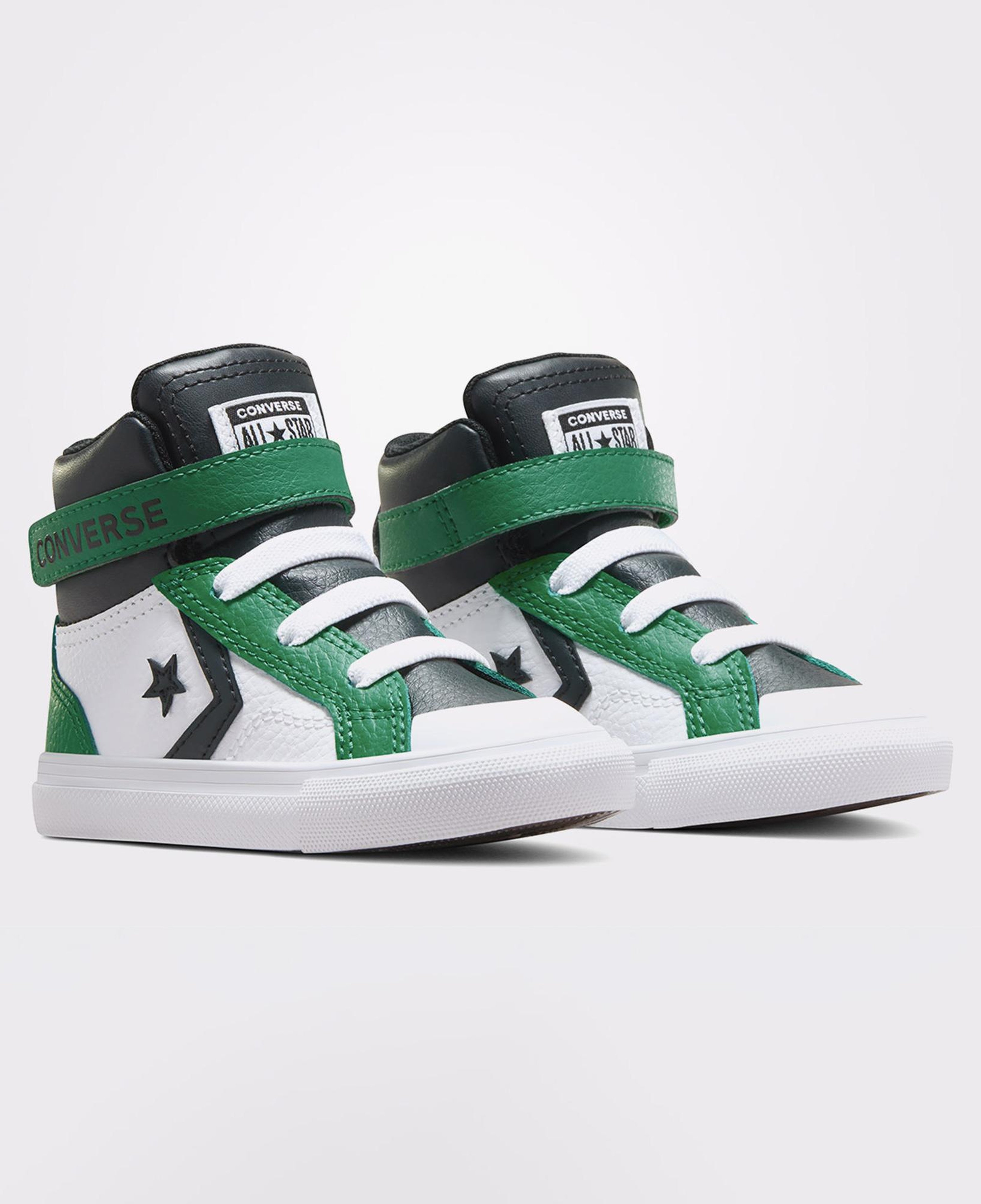 Converse Pro Blaze Strap Easy On Bebek Beyaz Deri Sneaker