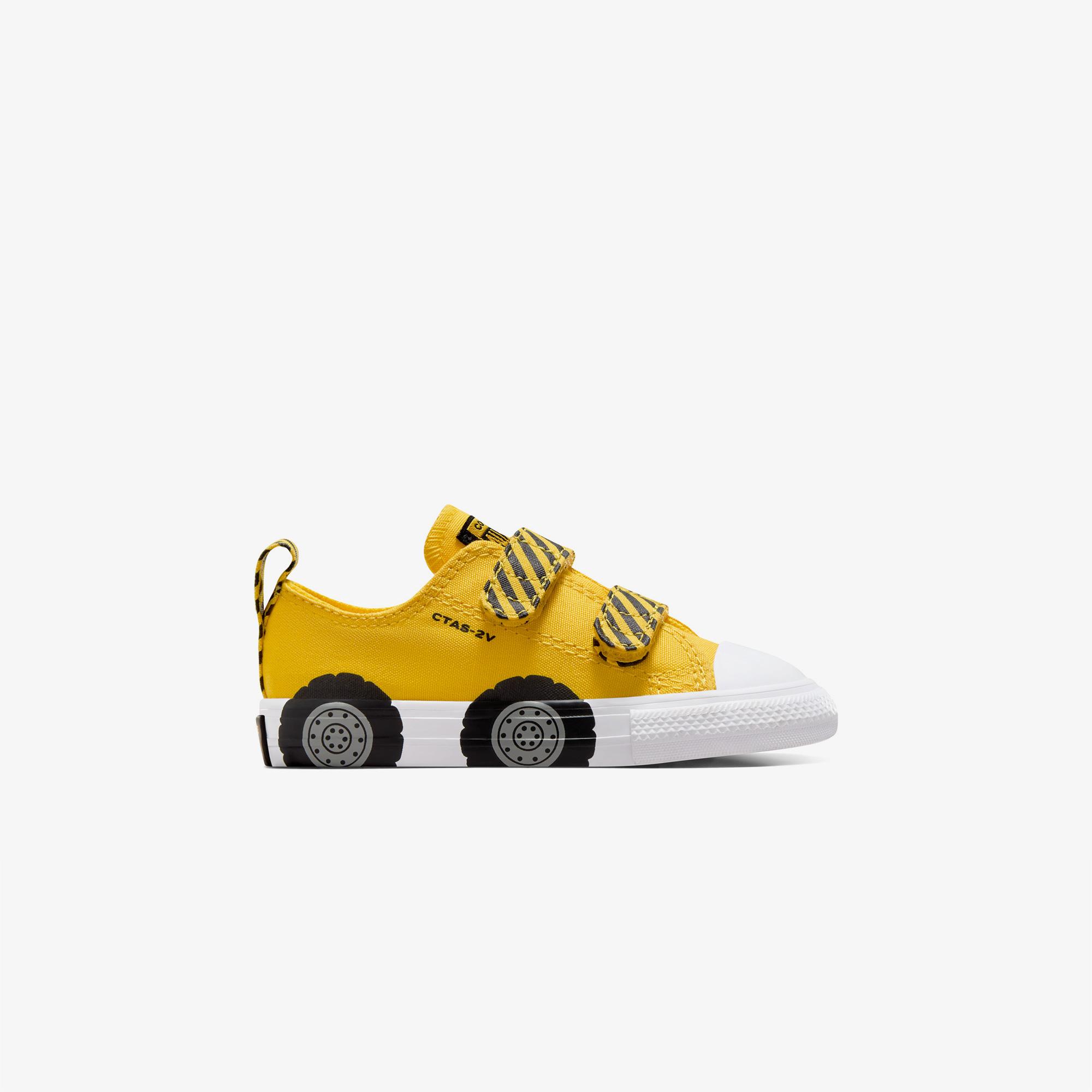 Converse Chuck Taylor All Star Construction Truck Bebek Sarı Platform Sneaker