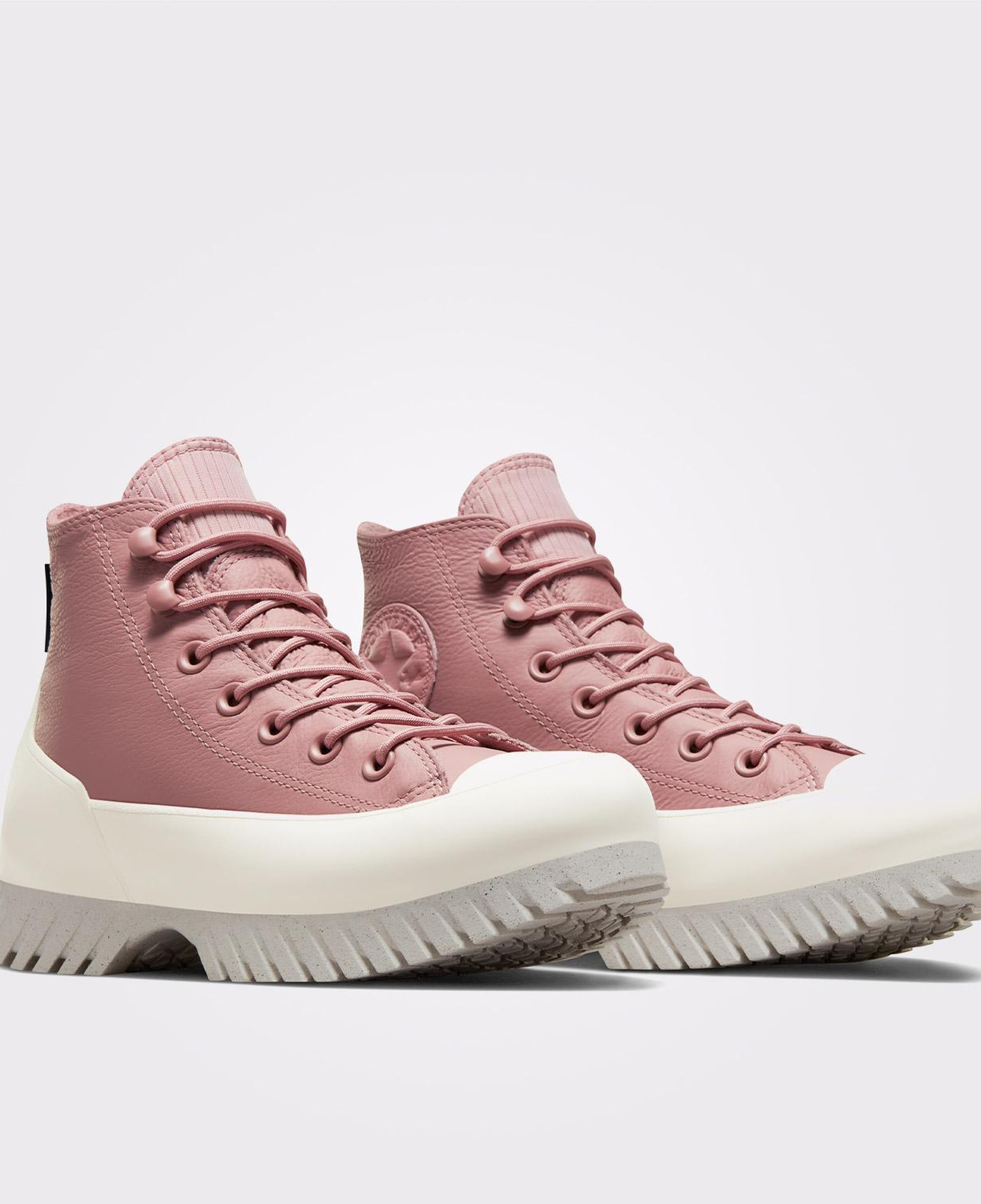Converse Chuck Taylor All Star Mixed Material Unisex Pembe Deri Sneaker