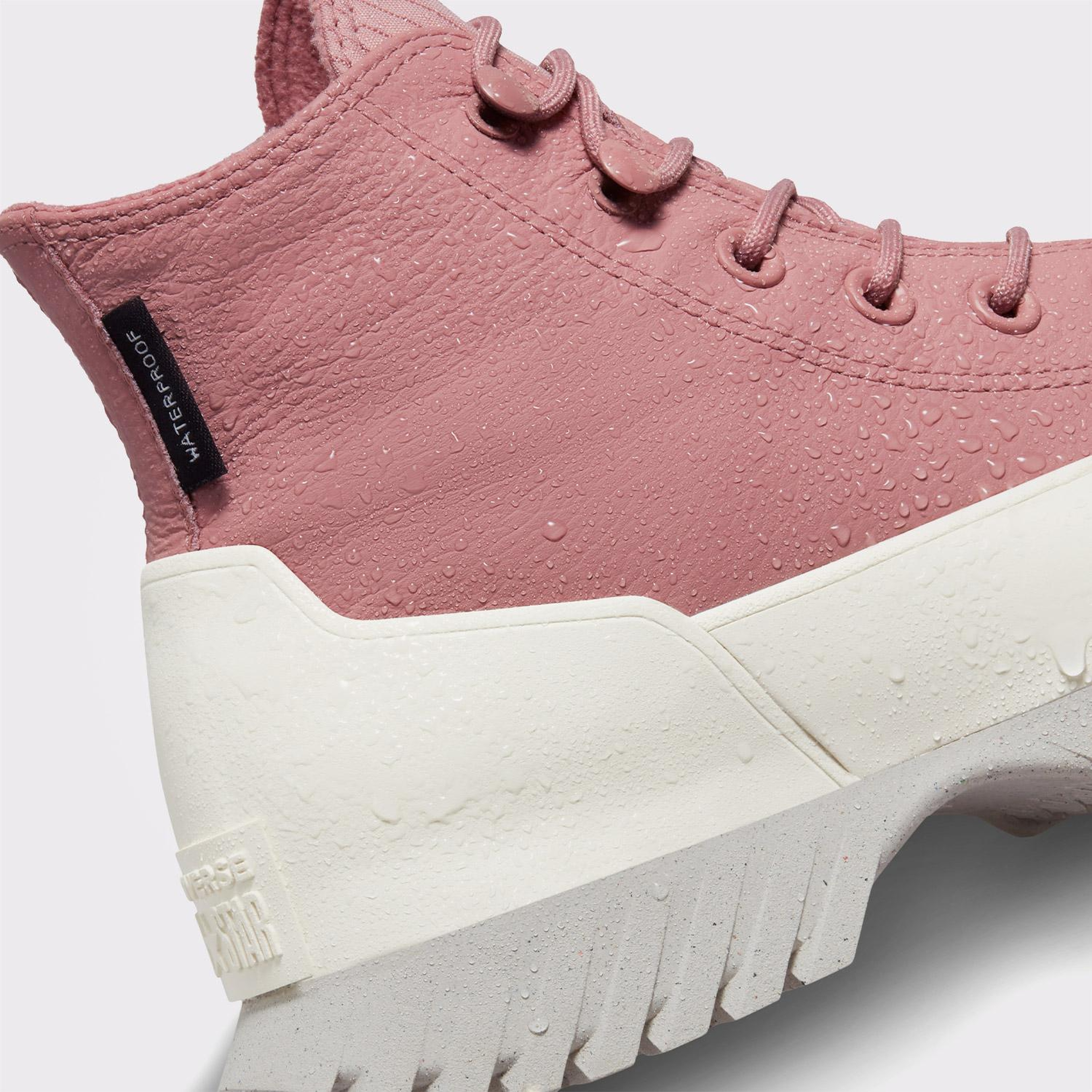 Converse Chuck Taylor All Star Mixed Material Unisex Pembe Deri Sneaker