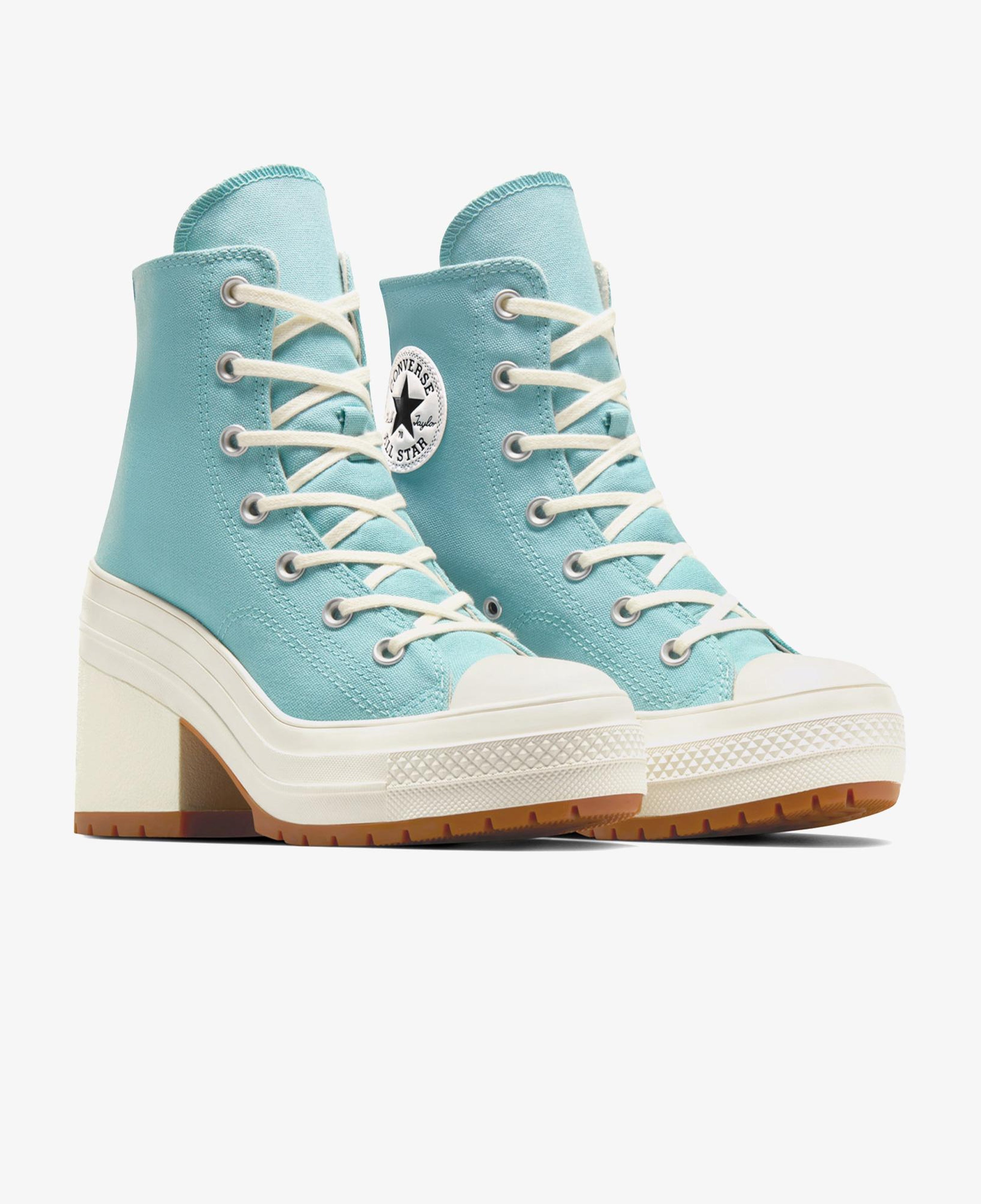 Converse Chuck 70 De Luxe Heel Kadın Mavi Platform Sneaker