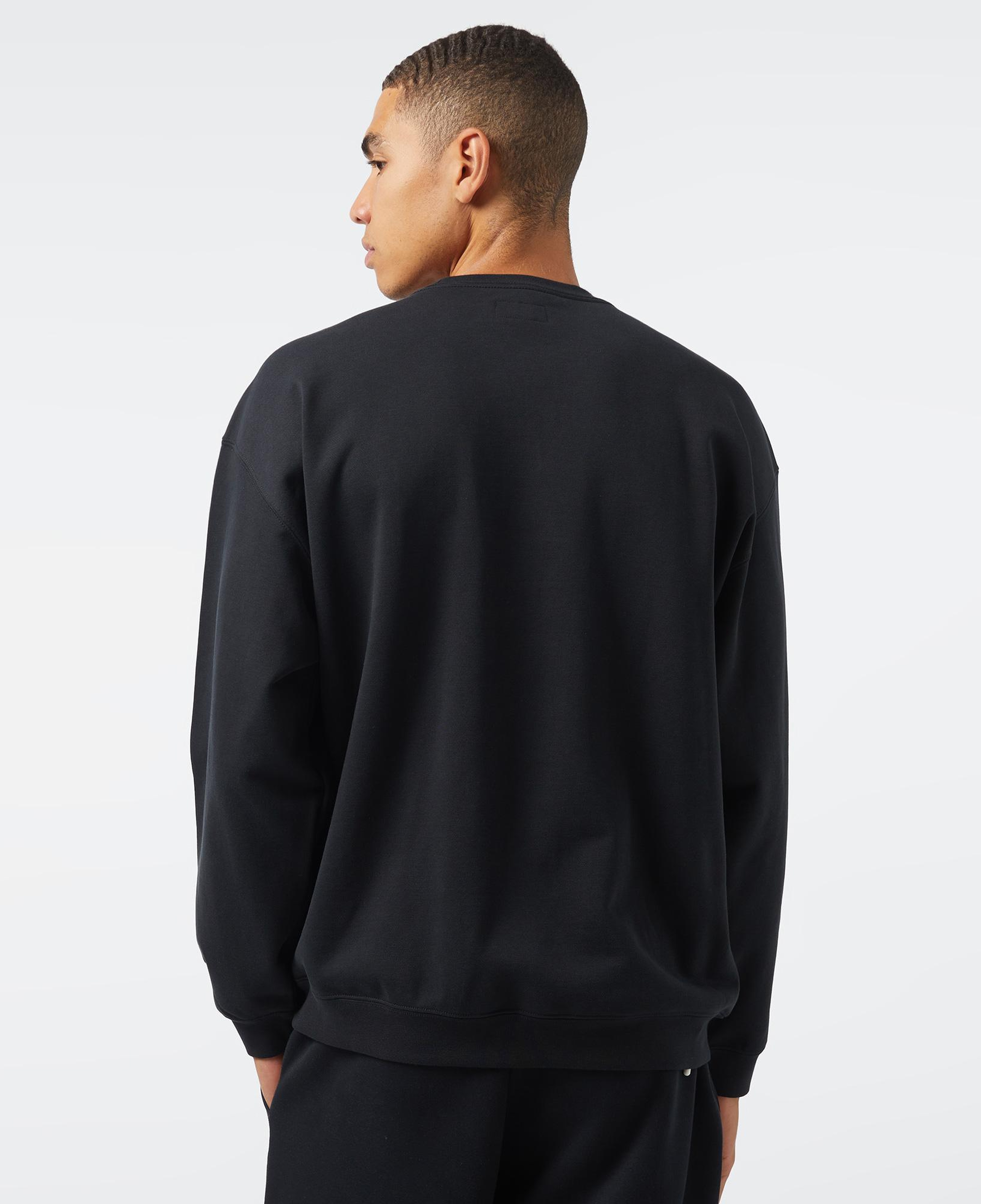 Converse Cons One Star Crew Erkek Siyah Sweatshirt