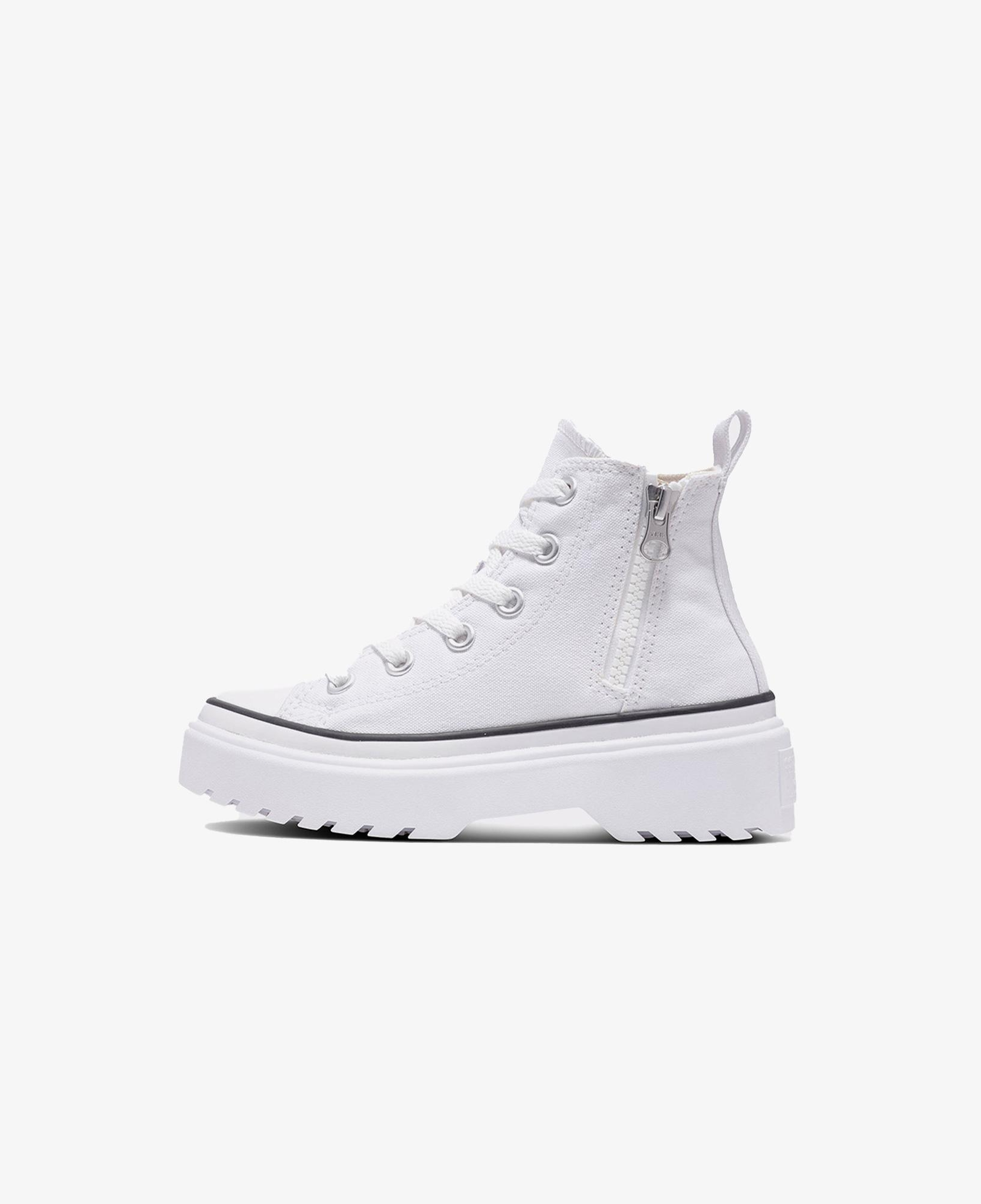 Converse Chuck Taylor All Star Lugged Lift Platform Canvas Çocuk Beyaz Sneaker
