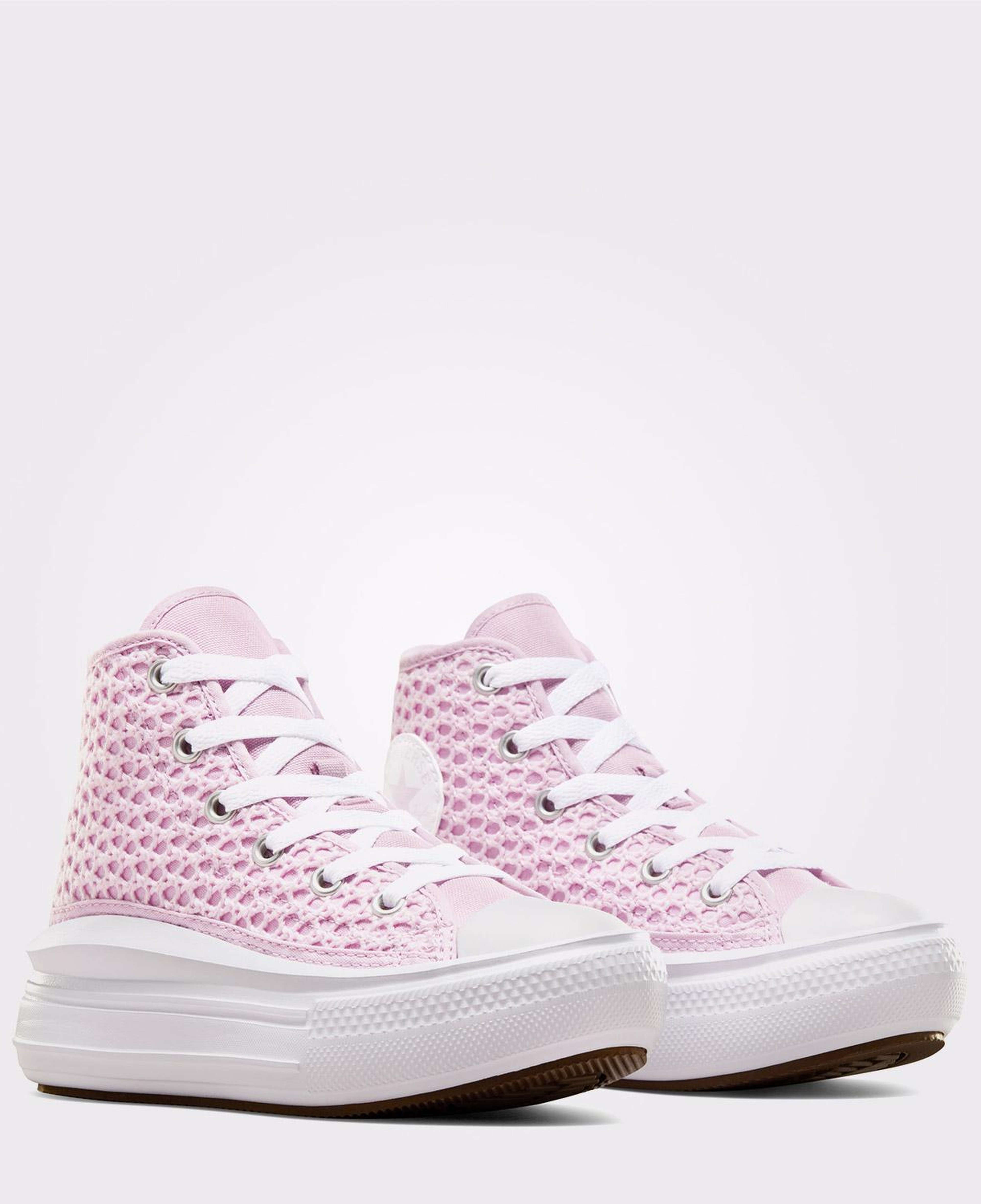 Converse Chuck Taylor All Star Move Bebek Pembe Platform Sneaker