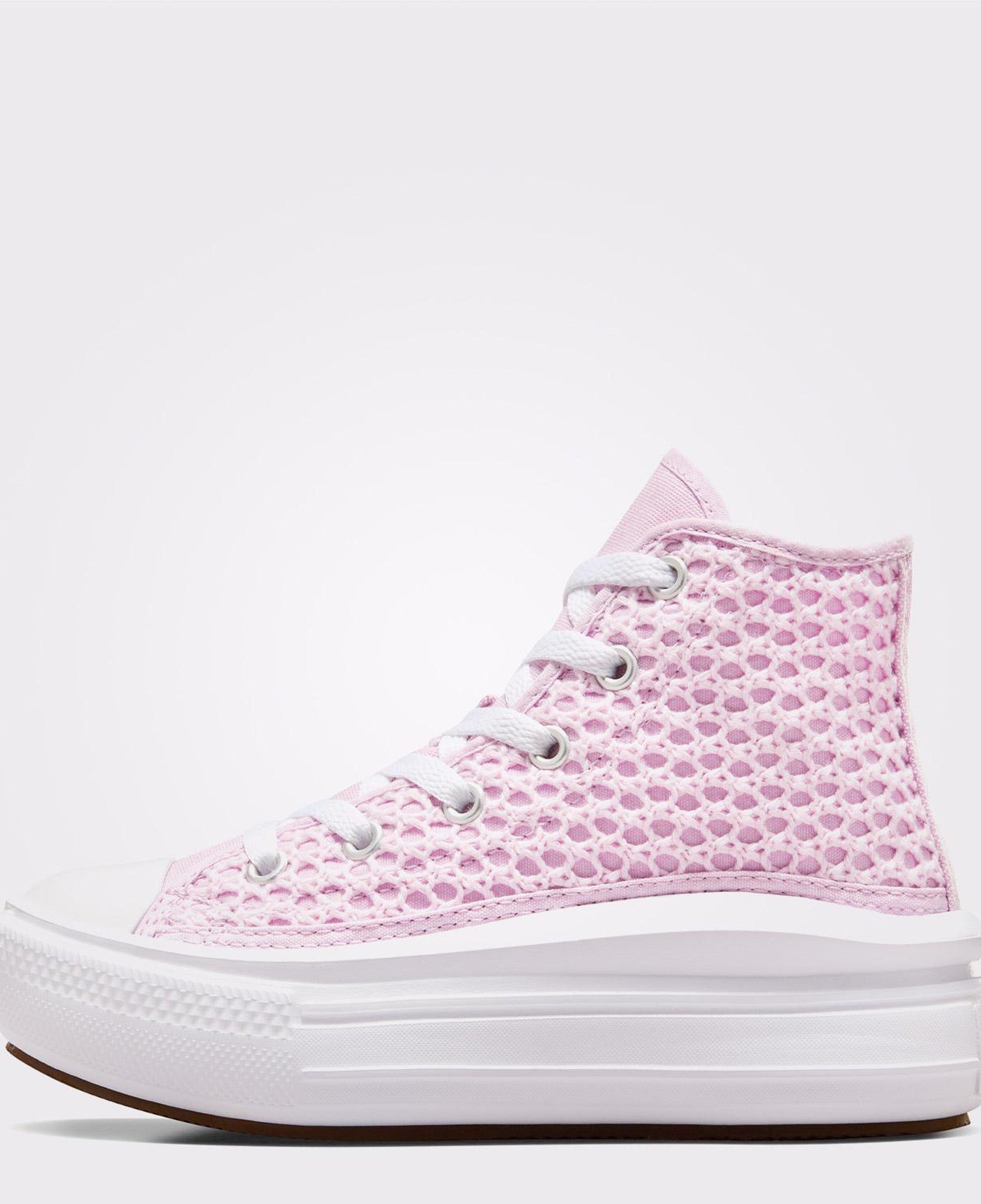 Converse Chuck Taylor All Star Move Bebek Pembe Platform Sneaker