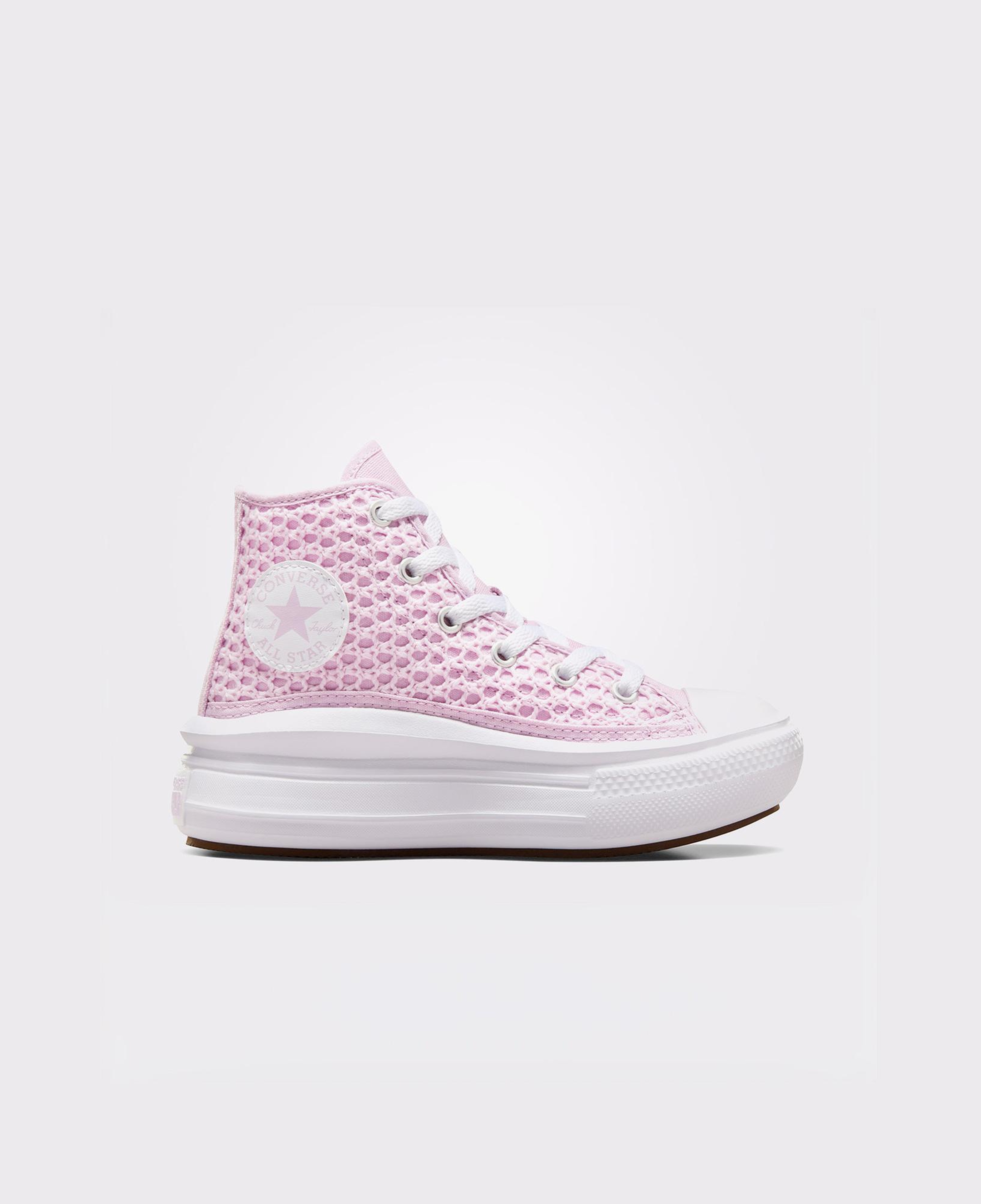 Converse Chuck Taylor All Star Move Bebek Pembe Platform Sneaker