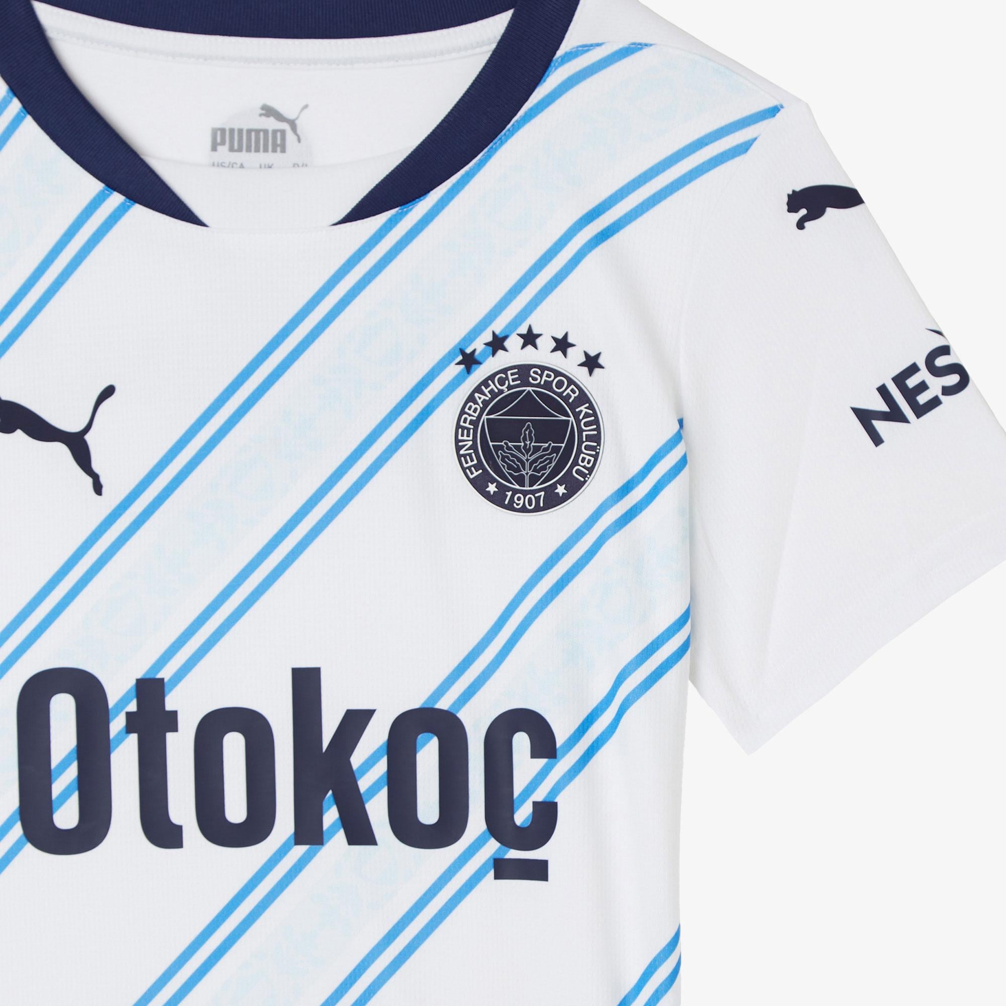 Puma Fenerbahçe Sk Deplasman Çocuk Beyaz Forma