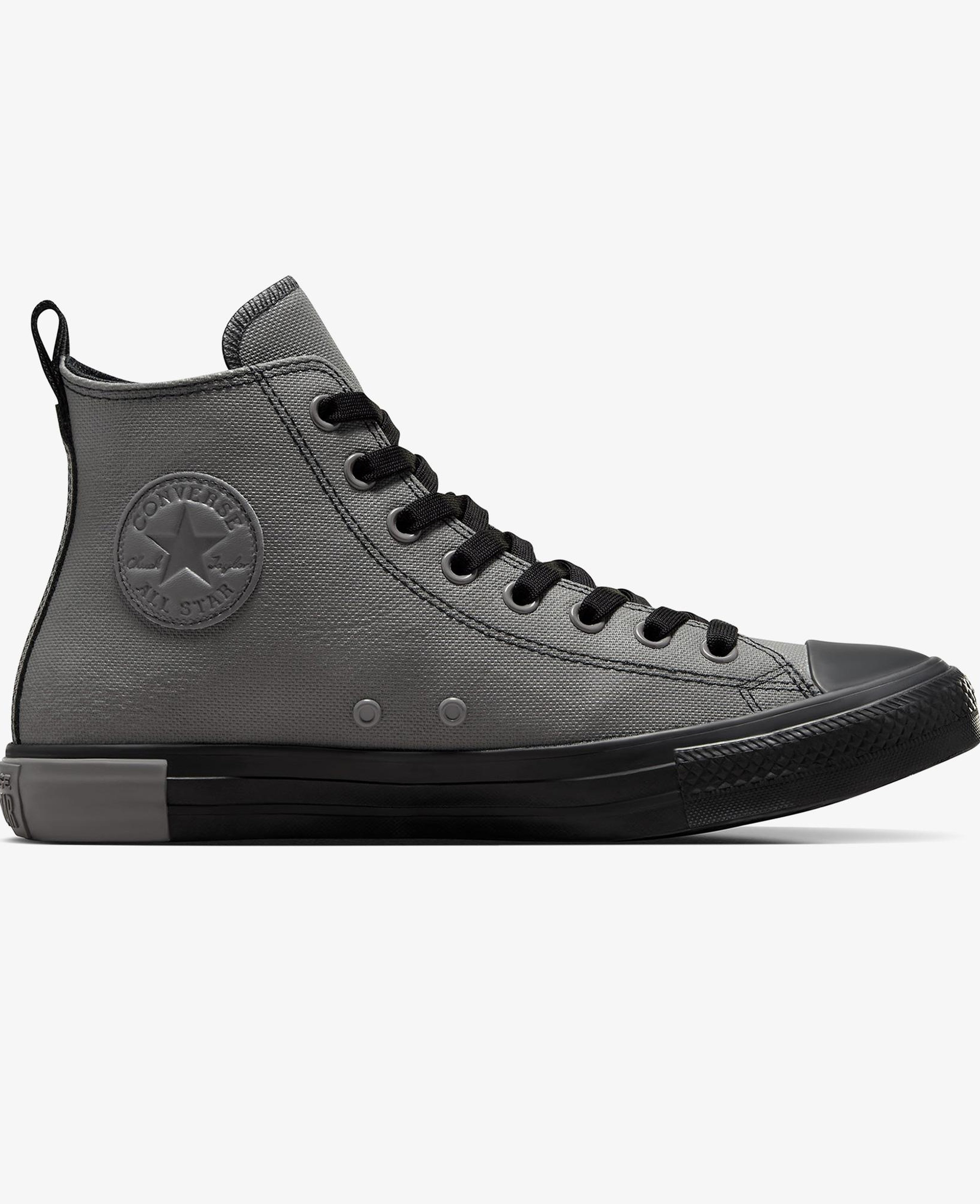 Converse Chuck Taylor All Star Unisex Gri Deri Sneaker