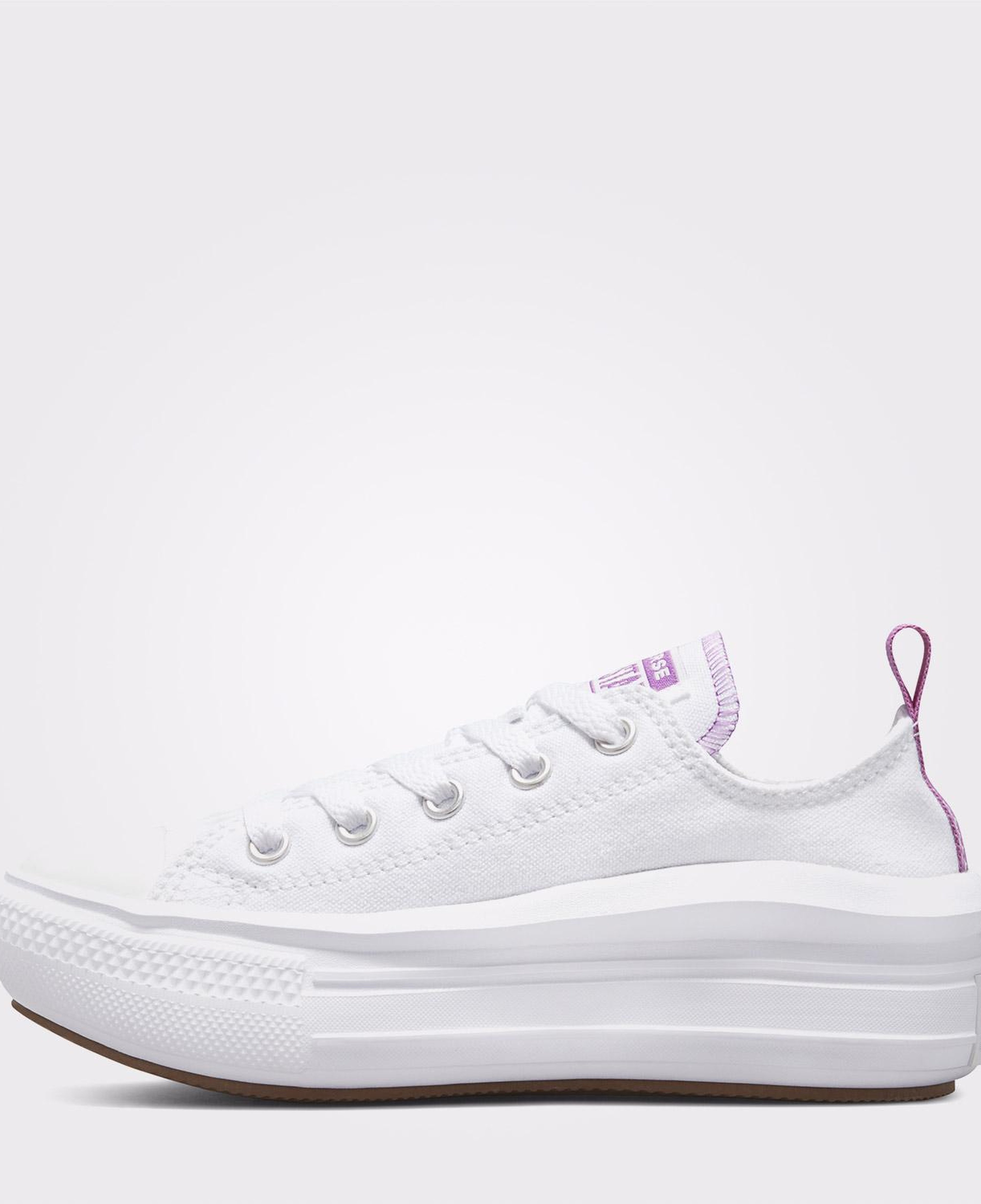 Converse Chuck Taylor All Star Move Canvas Platform Çocuk Beyaz Sneaker