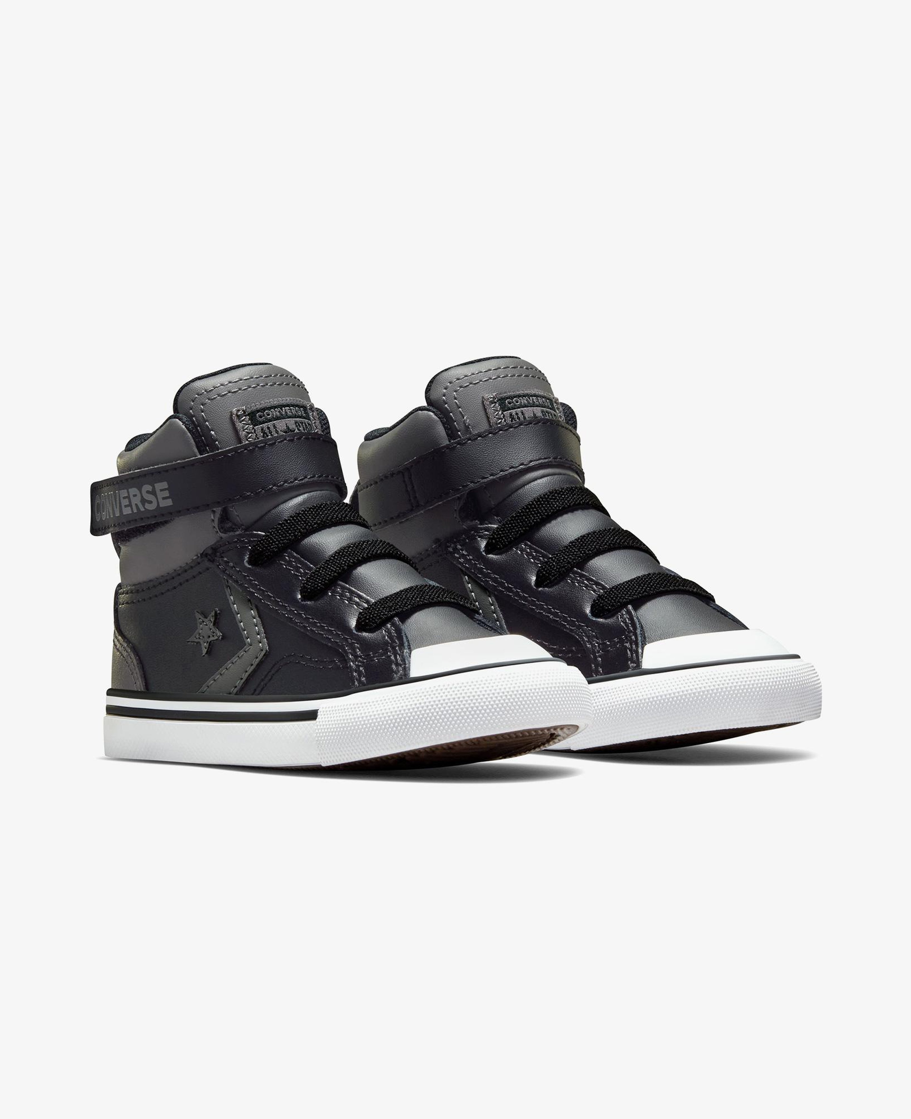 Converse Pro Blaze Bebek Gri Deri Bot