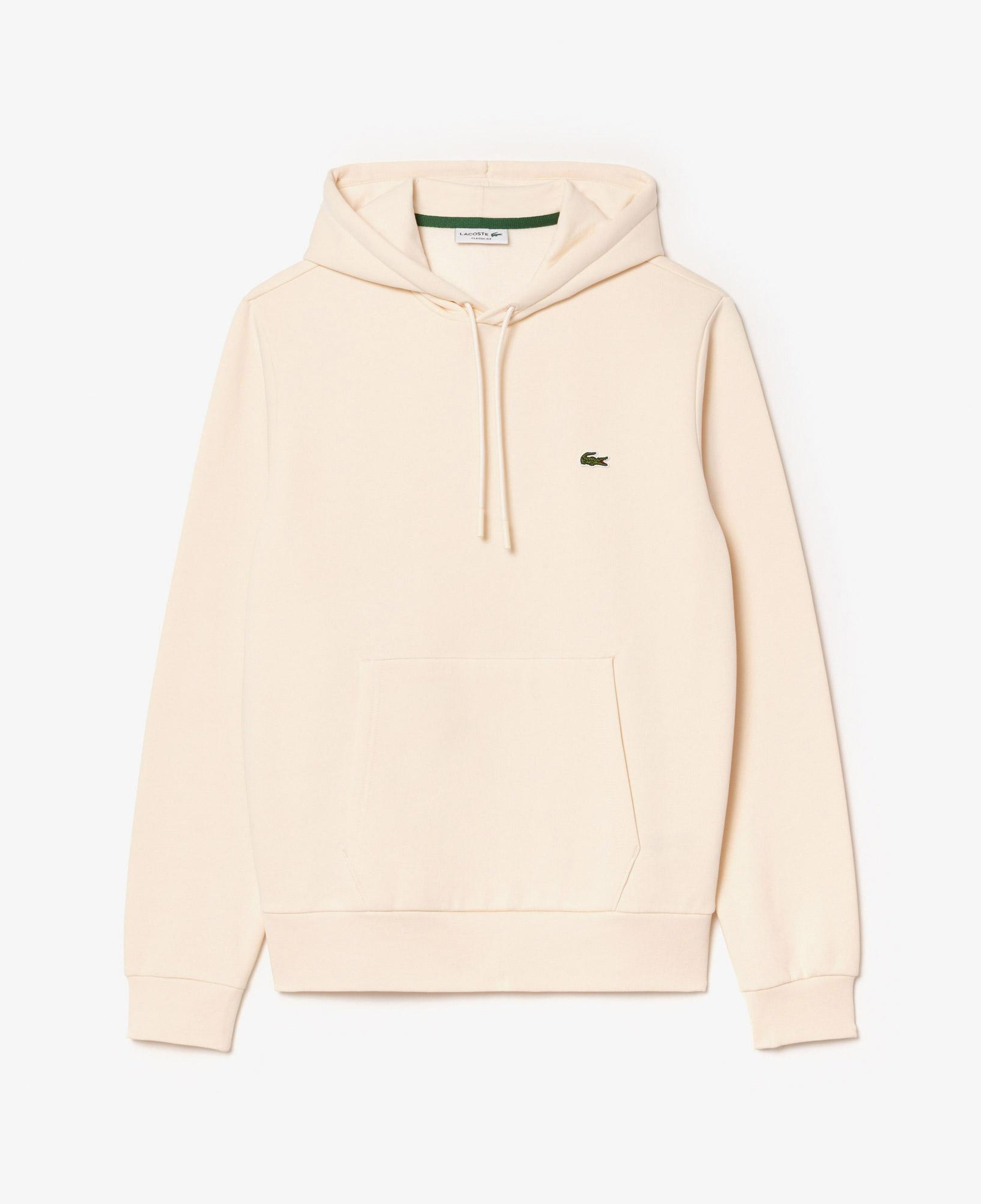 Erkek Classic Fit Kapüşonlu Bej Sweatshirt